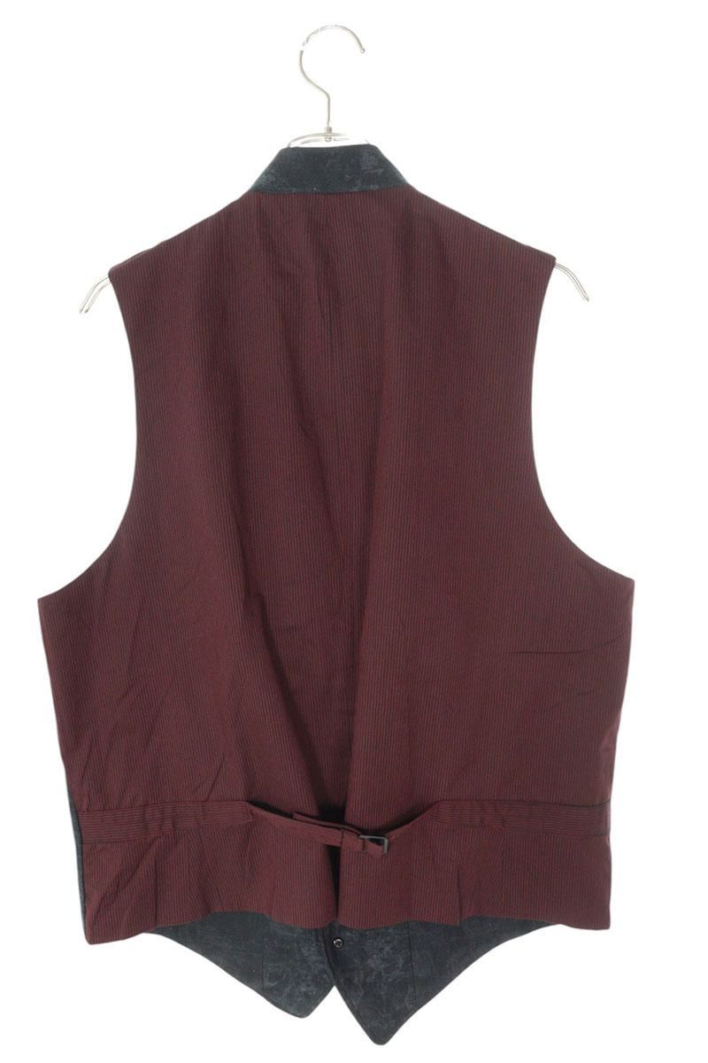 Yohji Yamamoto YOHJI YAMAMOTO POUR HOMME Vest with Indra pattern collar Size US XXL / EU 58 / 5 - 2 Thumbnail