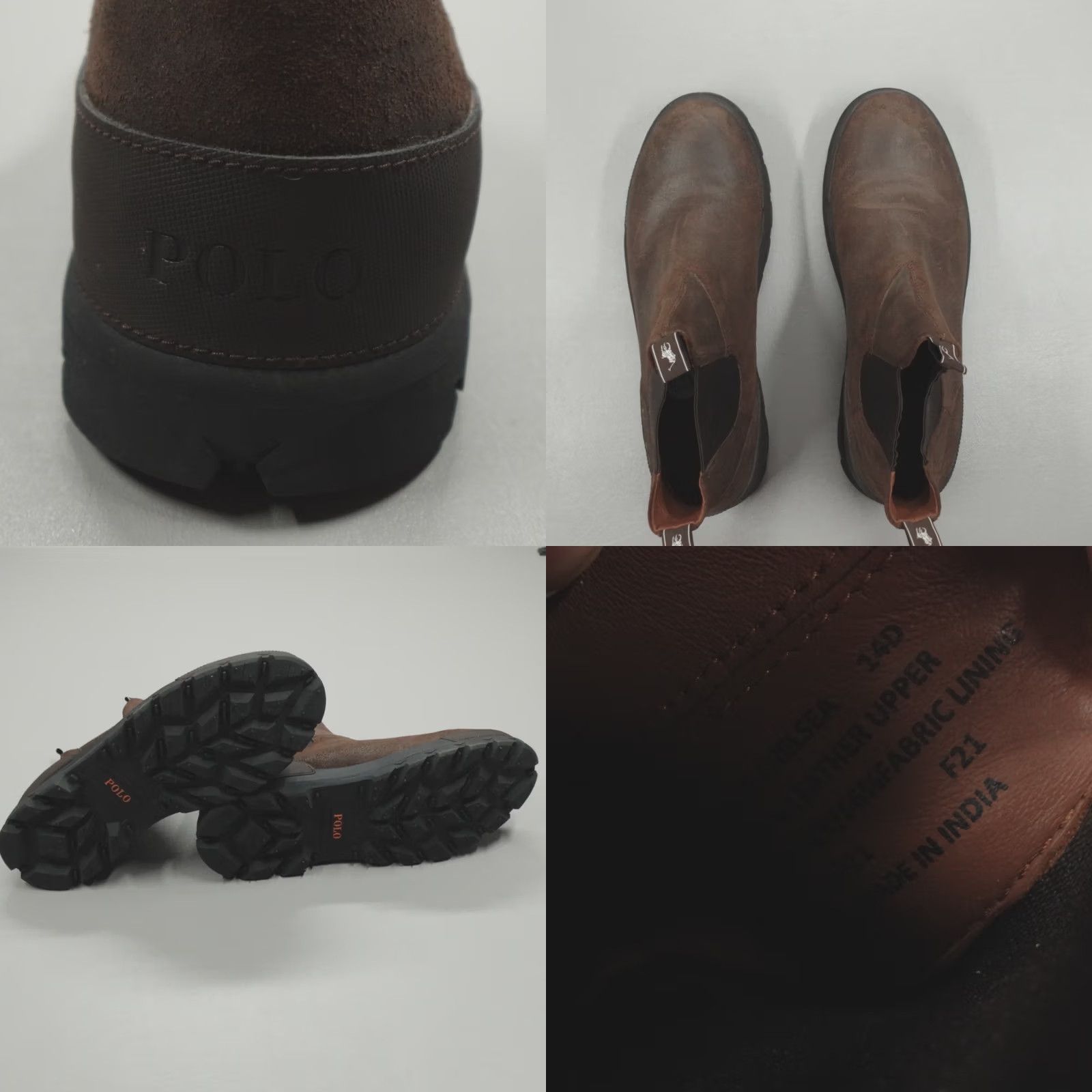 Polo Ralph Lauren Polo Ralph Lauren Oslo Chelsea Boots Leather Men's Size 14 D Brown Chelsea Boot Leather Logo Horse Hunting Winter Fall Spring Casual Size US L / EU 52-54 / 3 - 8 Thumbnail