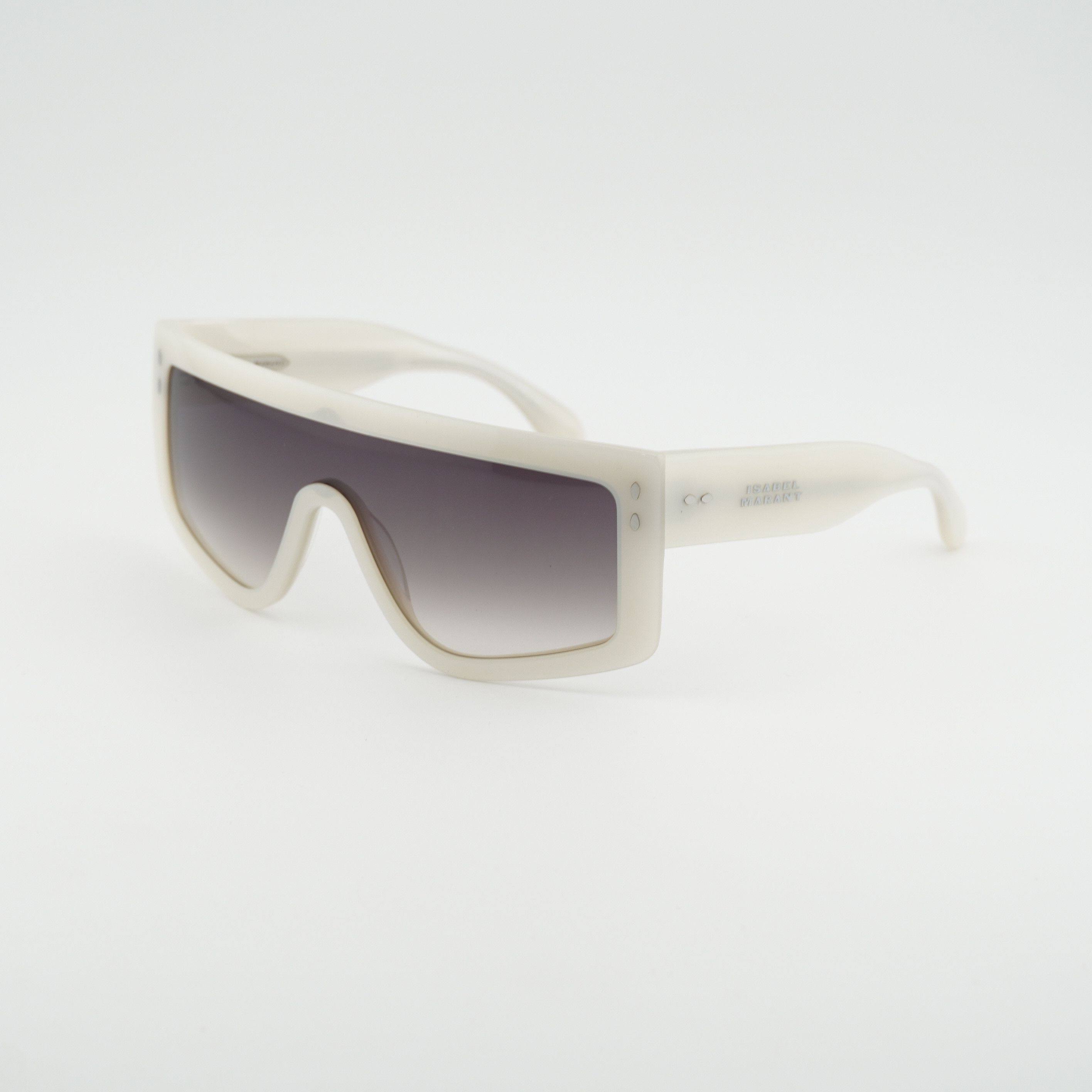 Isabel Marant Isabel Marant IM 0155/S 07AP 9O Sunglasses White Shield Fram Size ONE SIZE - 1 Thumbnail