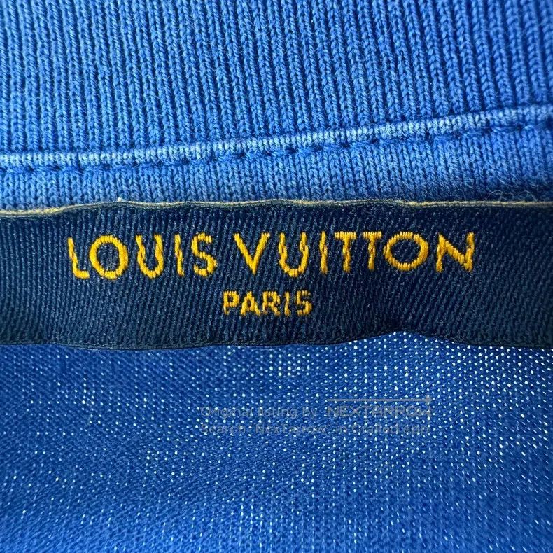 Louis Vuitton Louis Vuitton Red and blue gradient full print short sleev Size US XS / EU 42 / 0 - 5 Thumbnail