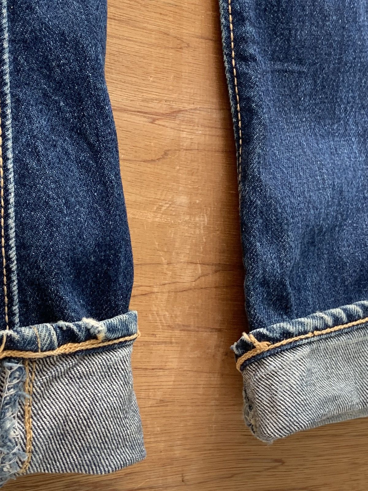 Edwin × Vintage Vintage Edwin Super Flare Bush Pant Bell Bottom Denim Size US 28 / EU 44 - 22 Thumbnail