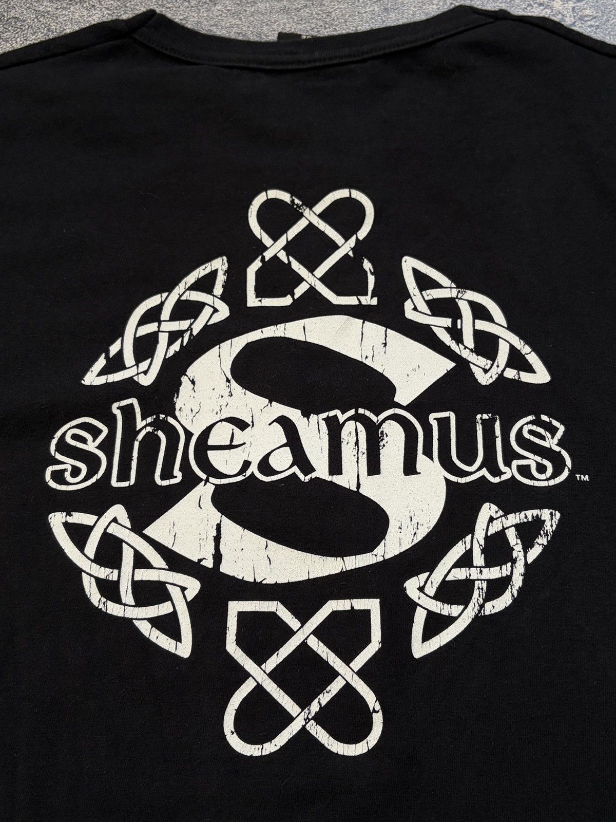 WWE Vintage Seamus Laoch Celtic Warrior WWE Authentic Tee Black Size US XL / EU 56 / 4 - 14 Thumbnail