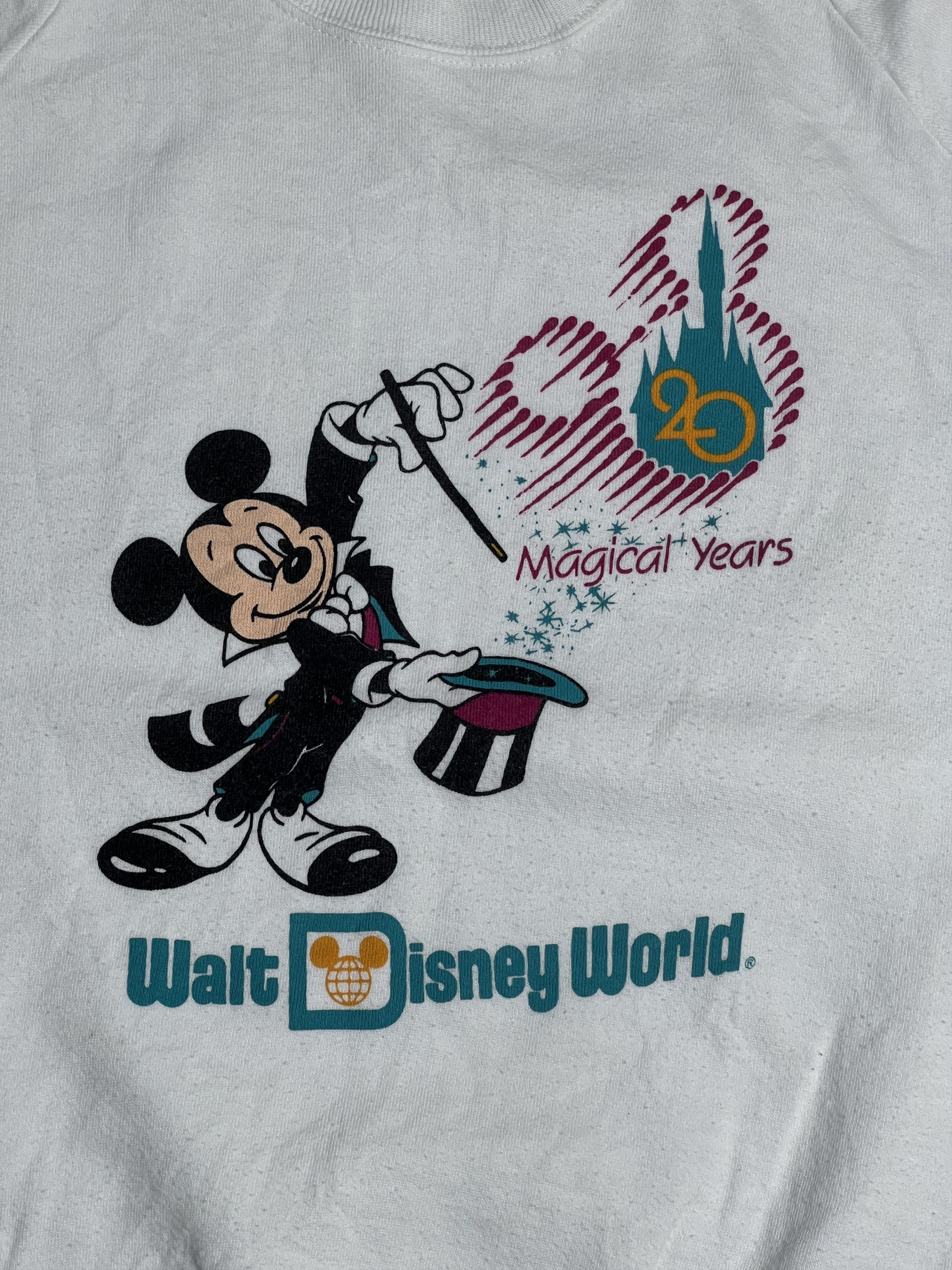 Disney Vintage 90s Walt Disney World 20 Magical Years (L) GTMD873 Size US L / EU 52-54 / 3 - 2 Thumbnail