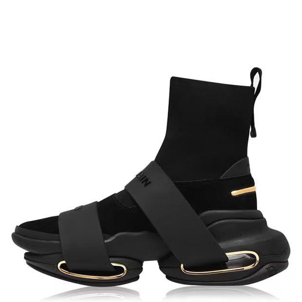 Balmain o1g2r1mq0924 Bold Sock Sneakers in Black Size US 10 / IT 40 - 2 Thumbnail
