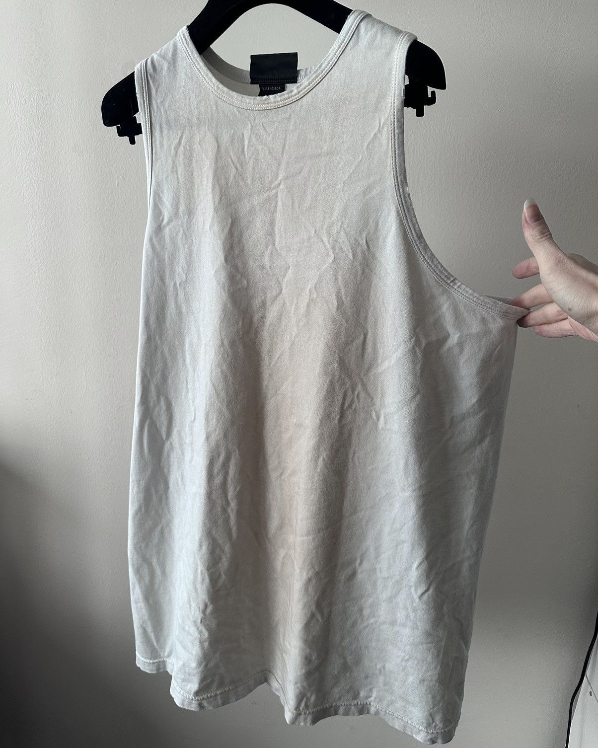 Balenciaga VIC-only Mud Show Outside Loop Tank Top Size US L / EU 52-54 / 3 - 6 Thumbnail