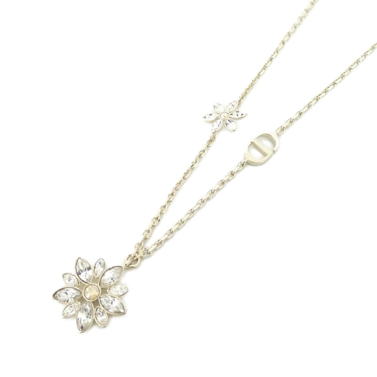 Dior Dior Christian Dior FLEUR DE GLACE Necklace Metal Necklace N3568WOMCY DUTY FREE for USA Size ONE SIZE - 1 Thumbnail