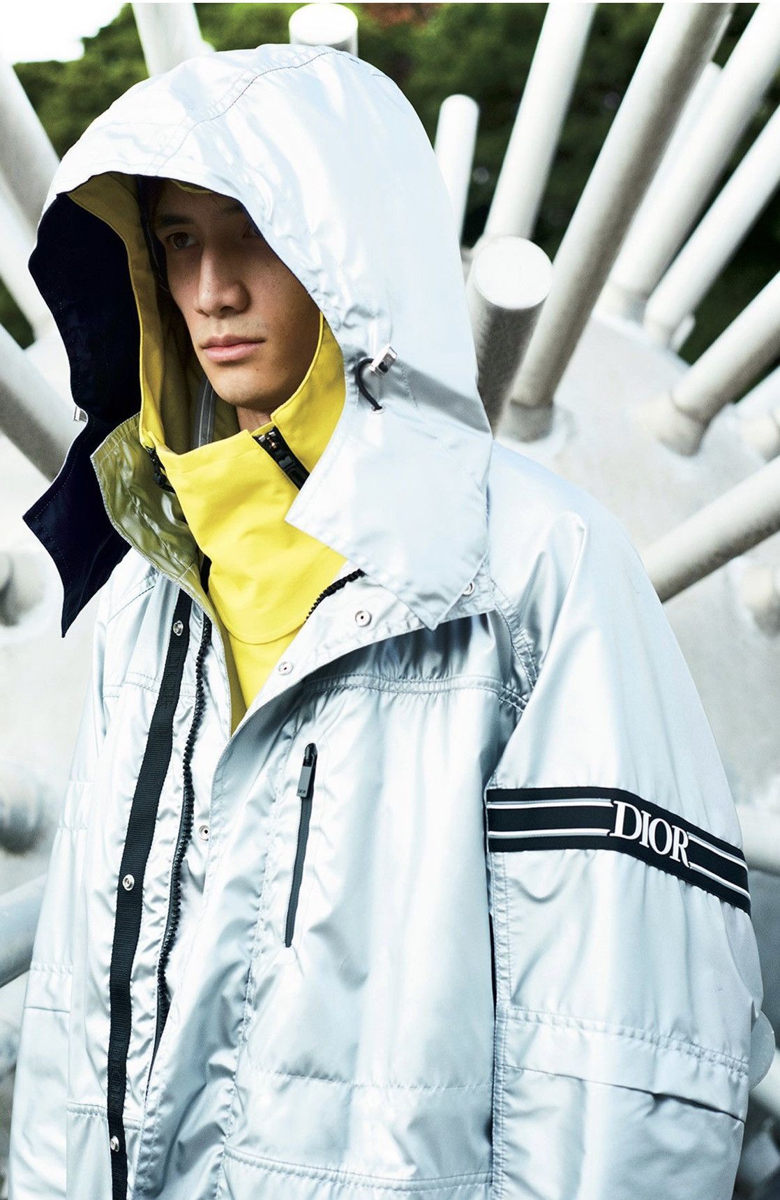 Dior DIOR 2021AW 3-Way Reversible Hooded Coat 46 Size US M / EU 48-50 / 2 - 3 Thumbnail