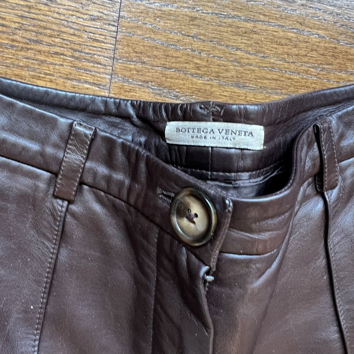 Bottega Veneta Brown Bottega Veneta Pants Size 27" / US 4 / IT 40 - 2 Thumbnail