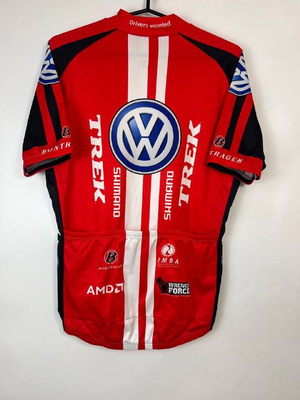 Nike VOLKSWAGEN CYCLING JERSEY SHIMANO NIKE ROCKSHOX TEAM Sz M Size US M / EU 48-50 / 2 - 4 Thumbnail