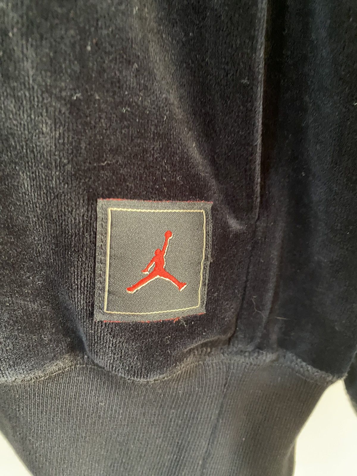 Jordan Brand Jordan X OVO Velour Tracksuit Sweatshirt, XL, black used, Size US XL / EU 56 / 4 - 5 Thumbnail