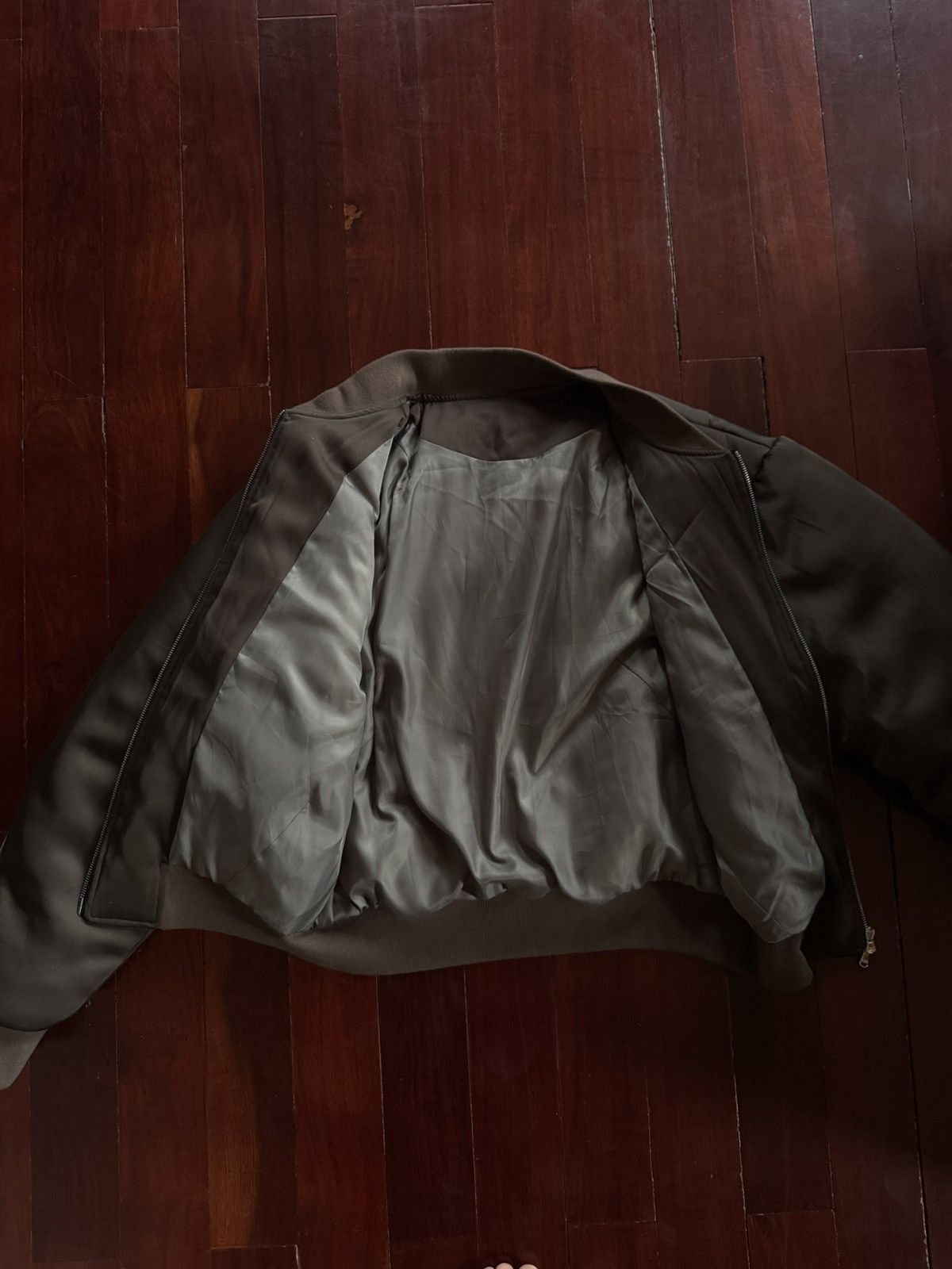 Vuja De VUJA DE MAX SATIN PILLOW BOMBER JACKET | Grailed