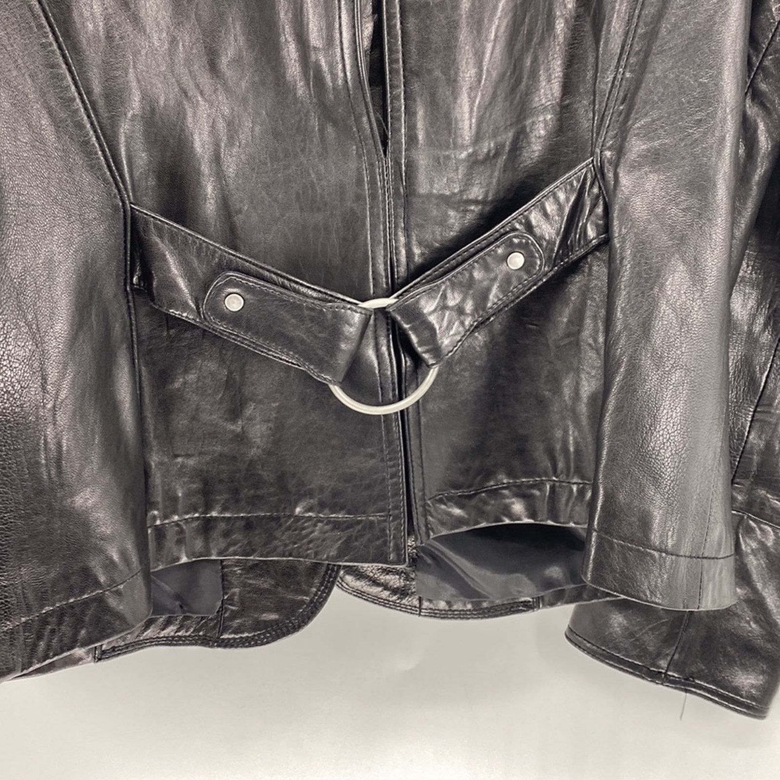 Nine West Nine West vintage Y2K 90s soft black leather jacket size l Size L / US 10 / IT 46 - 3 Thumbnail