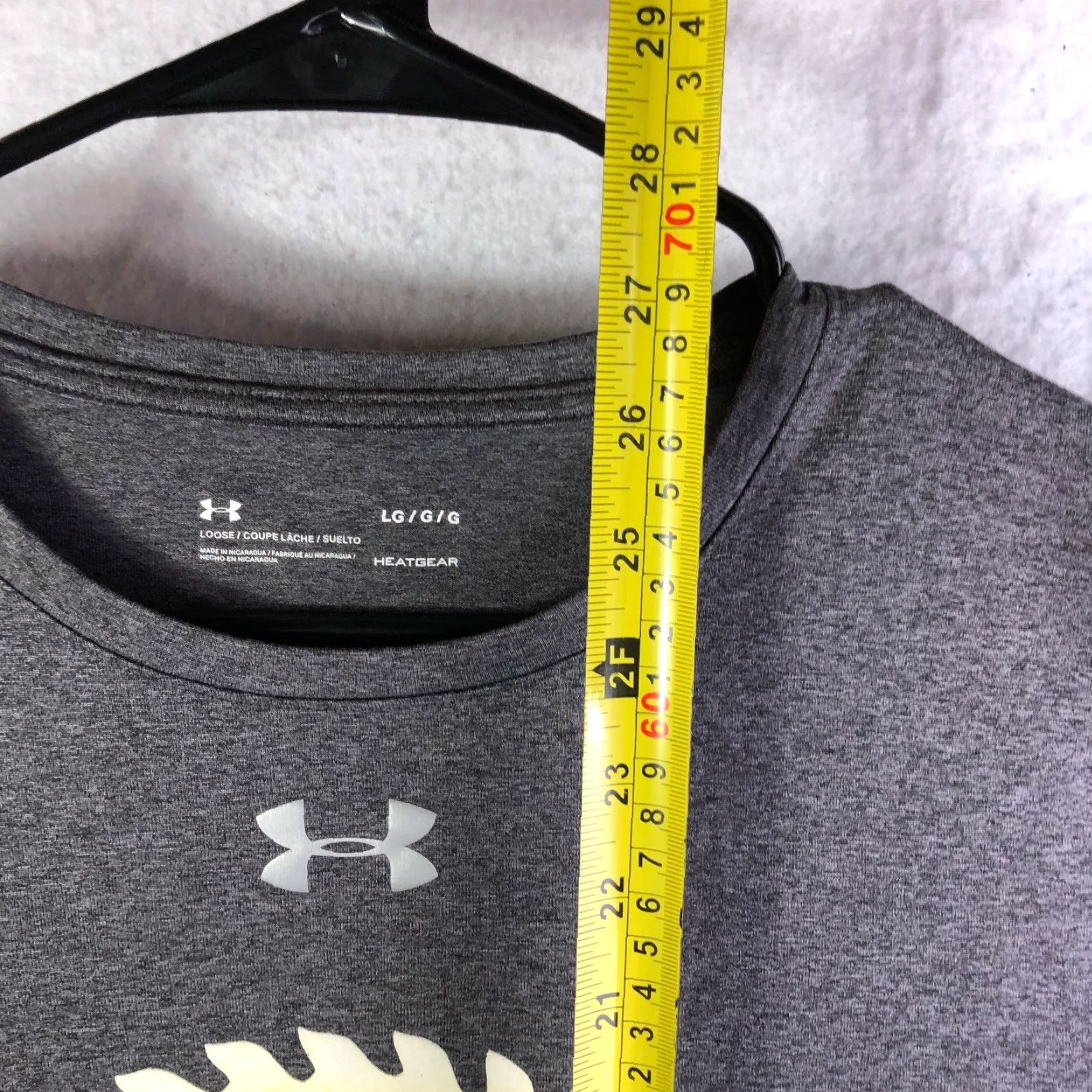 Under Armour Under Armour Men Gray Long Sleeve Crew Neck T Shirt Size L Remodeling Regular Logo Batman - Vintage No Size US L / EU 52-54 / 3 - 4 Thumbnail