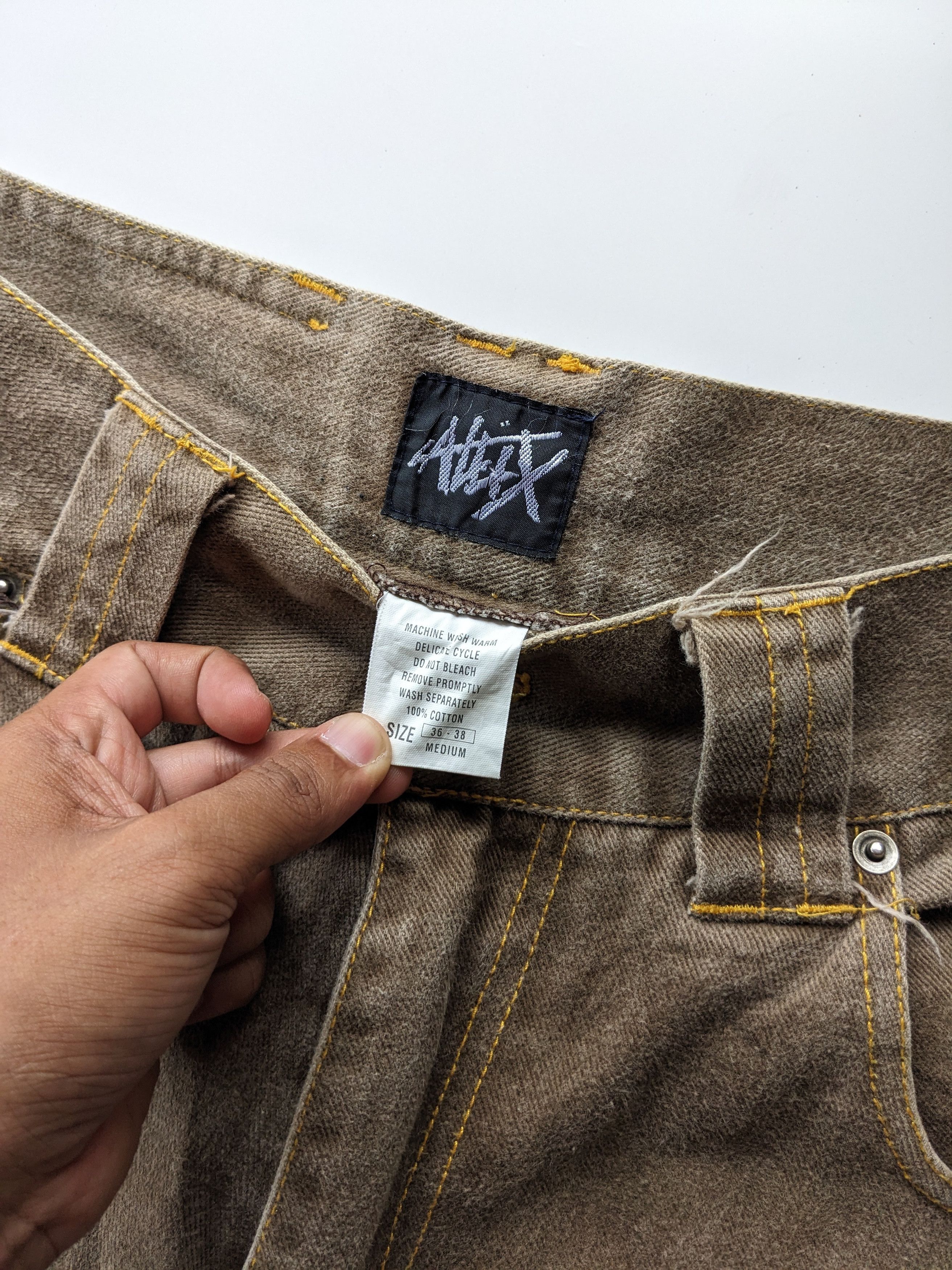 If Six Was Nine × Stussy Vintage Baggy jeans like Stussy Jort Size US 36 / EU 52 - 5 Thumbnail
