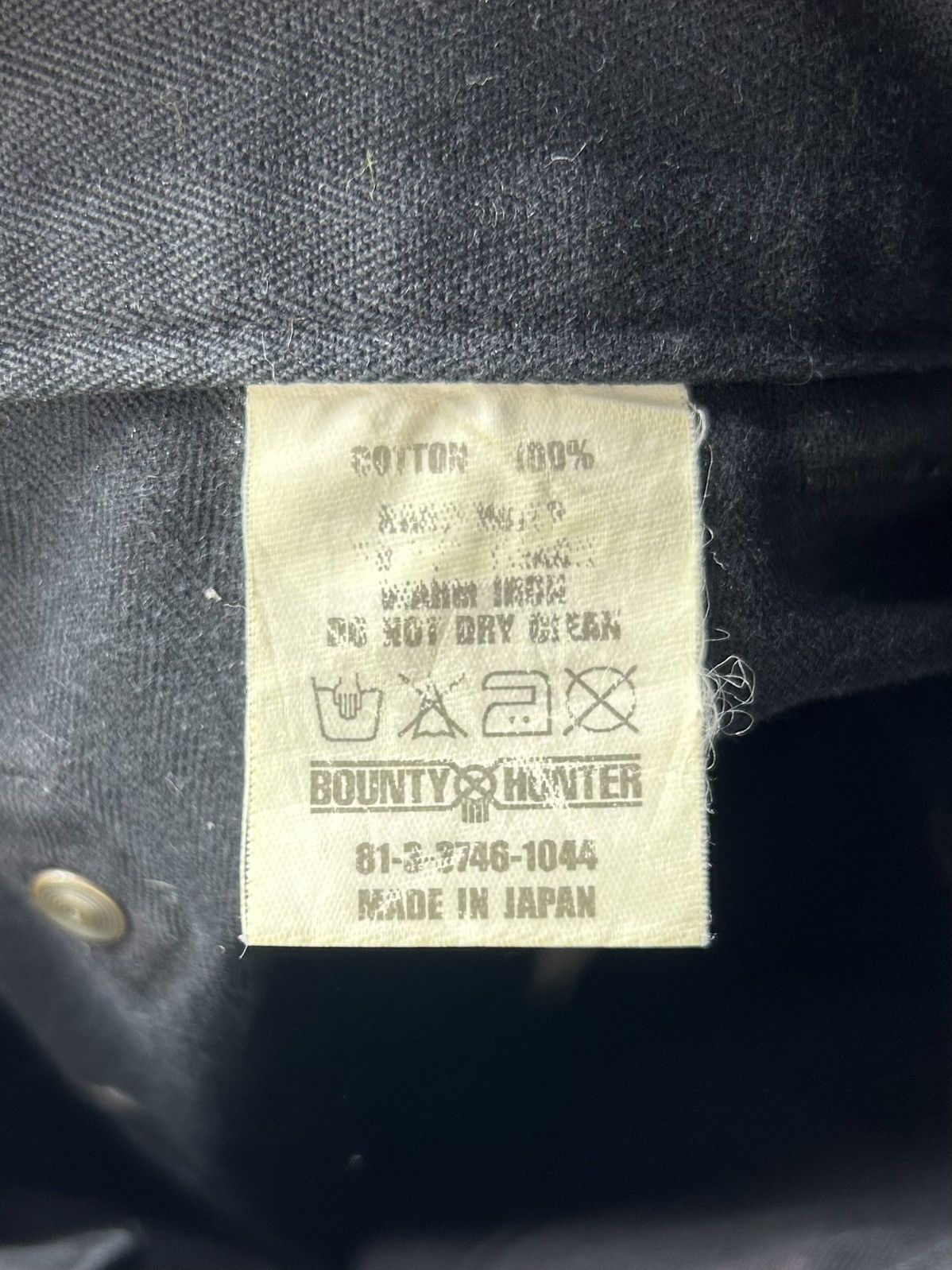 Bounty Hunter BOUNTY HUNTER 90s Painter Pants Black Ura-Hara W32 Size US 32 / EU 48 - 8 Thumbnail