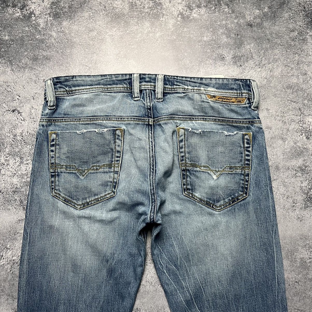 Diesel × Vintage Vintage Diesel Distressed Denim Jeans Safado Y2K Avant-Garde Size US 32 / EU 48 - 17 Thumbnail