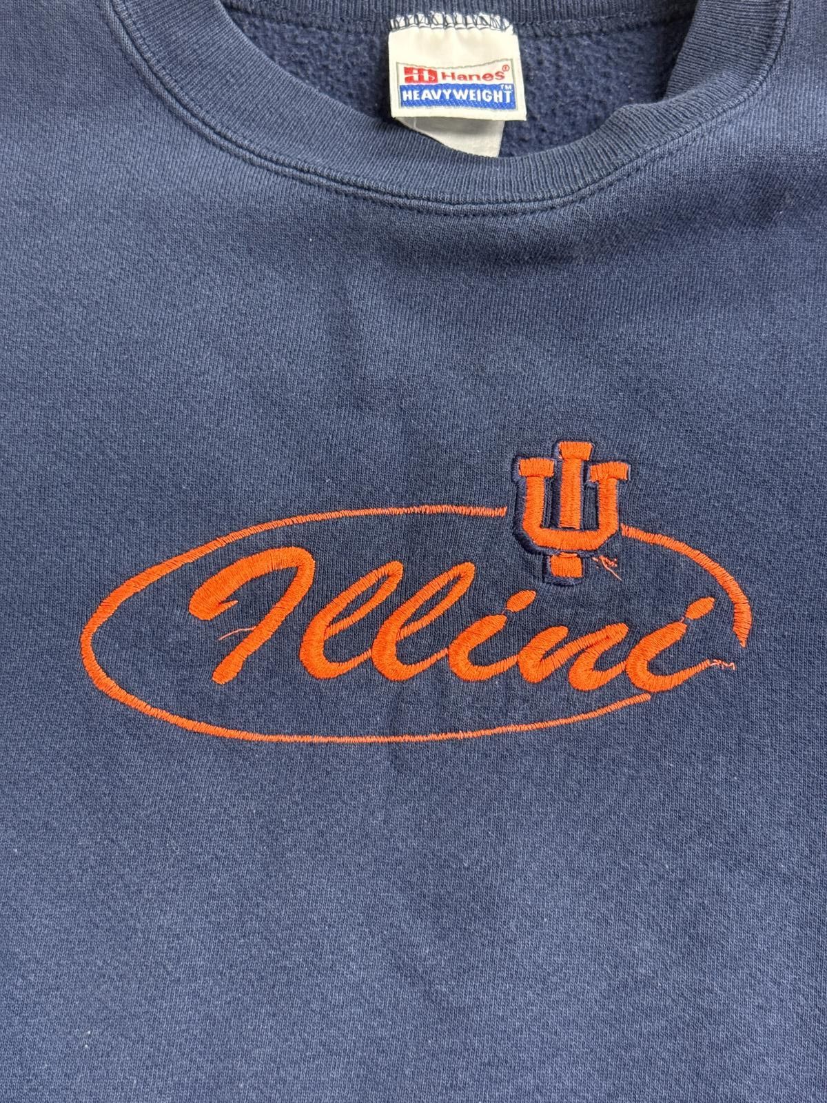 Other Vintage Illini Crewneck University of Illinois Made in USA Size US XL / EU 56 / 4 - 3 Thumbnail
