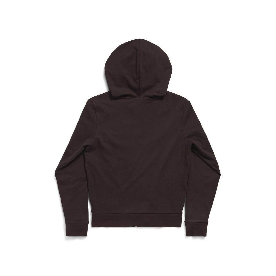 Balenciaga o1w1db10825 Zip-Up Hoodie Slim Fit in Black Size US M / EU 48-50 / 2 - 2 Thumbnail