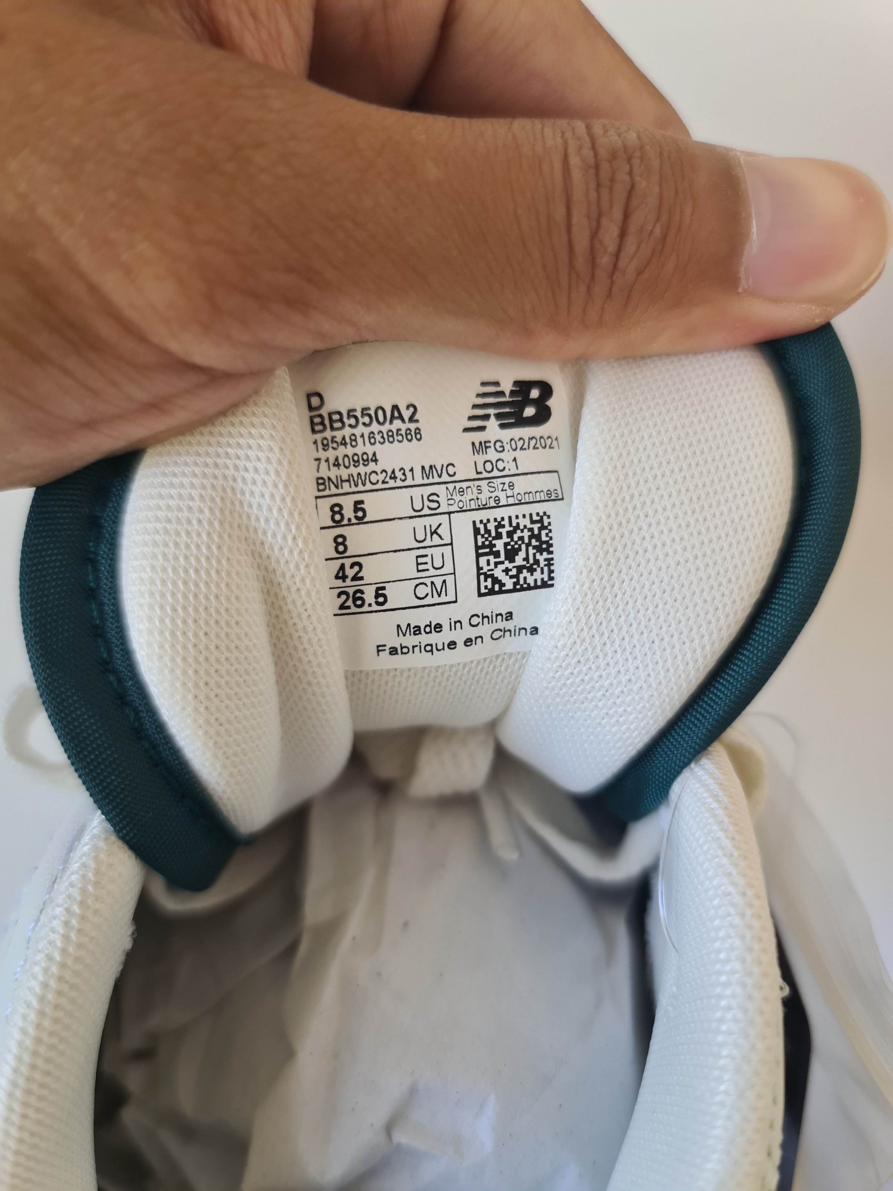 Aime Leon Dore × New Balance 👟 New Balance x Aime Leon Dore 550 "Natural Green" 👟 Size US 8.5 / EU 41-42 - 11 Thumbnail