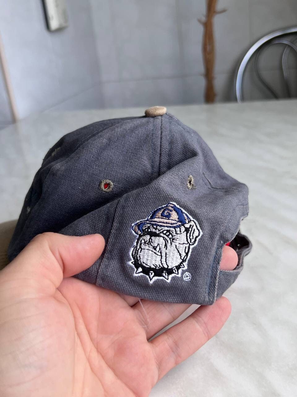 NFL Vintage Georgetown 1990s Cap Bulldog Hat NFL Size ONE SIZE - 4 Thumbnail