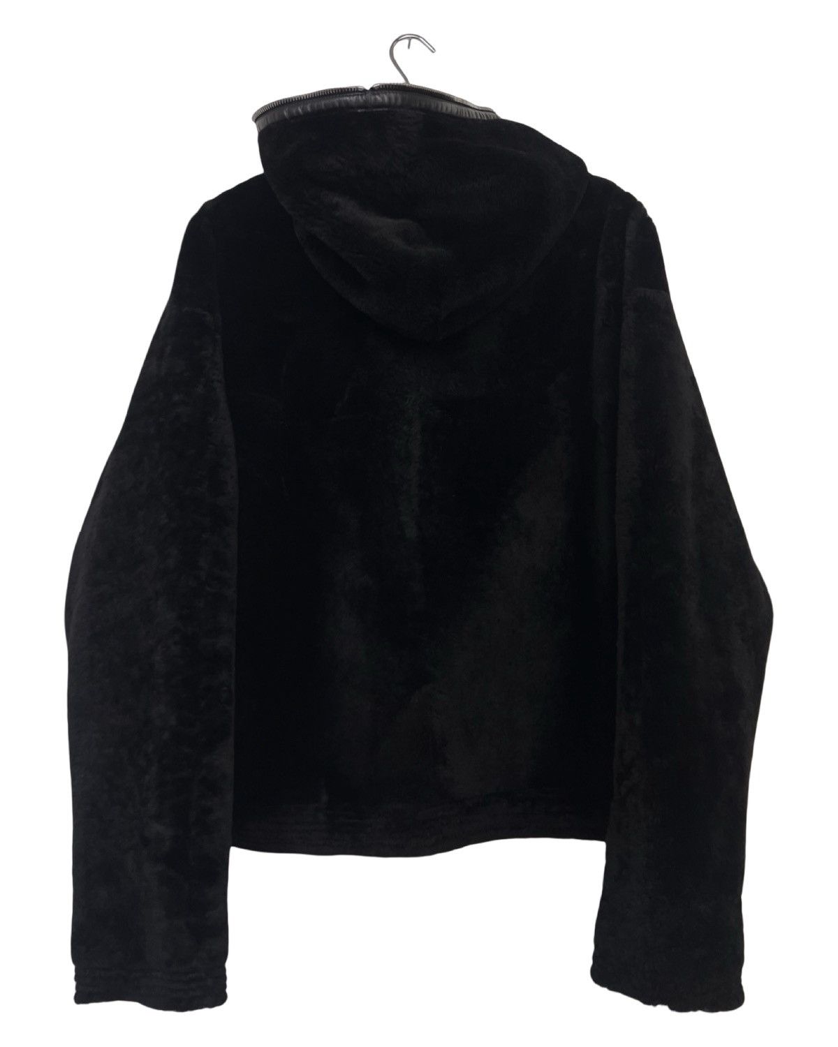 Rick Owens Rick owens leather / shearling reversible hoodie Size US S / EU 44-46 / 1 - 9 Thumbnail