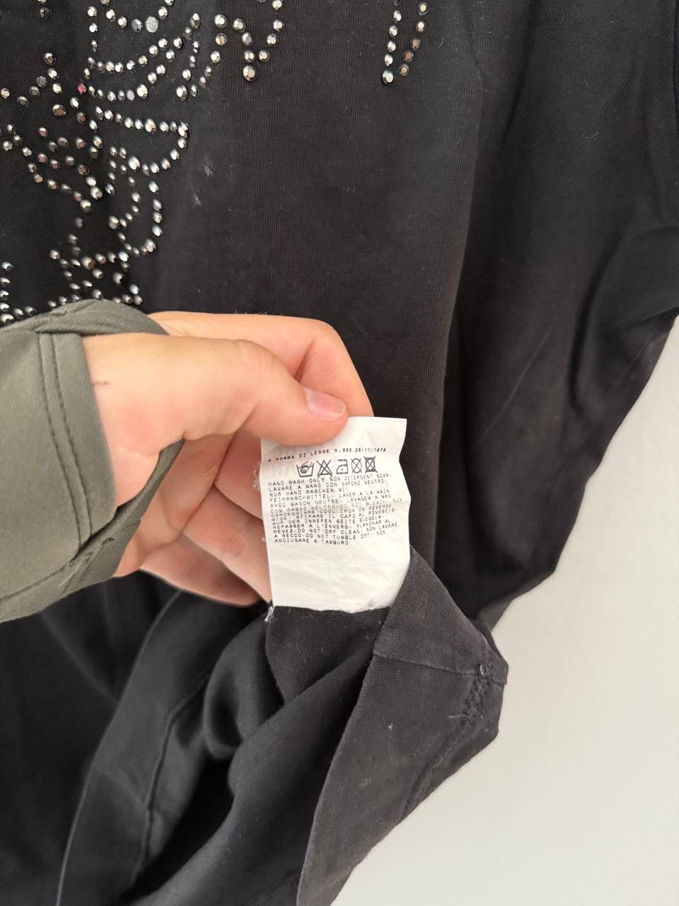 Versace × Versace Jeans Couture × Vintage Women’s Vintage Versace Jeans couture T-shirt tee Size XXL / US 16-18 / IT 52-54 - 5 Thumbnail