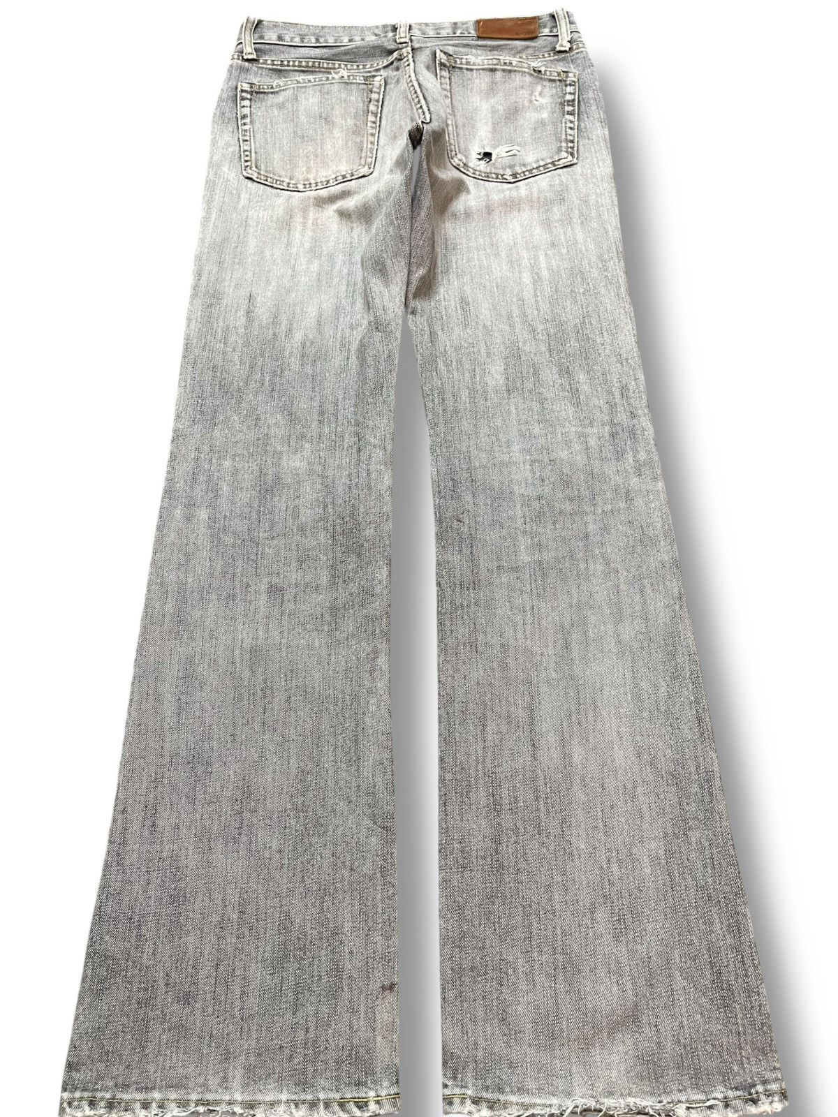 Uniqlo Vintage Uniqlo B-002 Flare Faded Distressed Denim Size US 30 / EU 46 - 5 Thumbnail