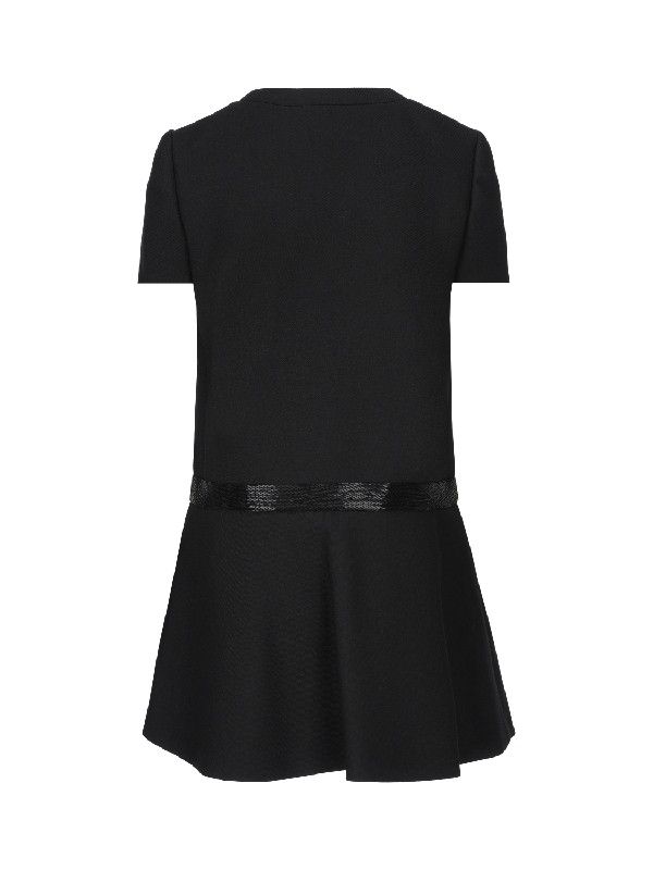 Celine o1w1db10125 2R74J989C Embroidered Chelsea Mini Dress Size XS / US 0-2 / IT 36-38 - 2 Thumbnail
