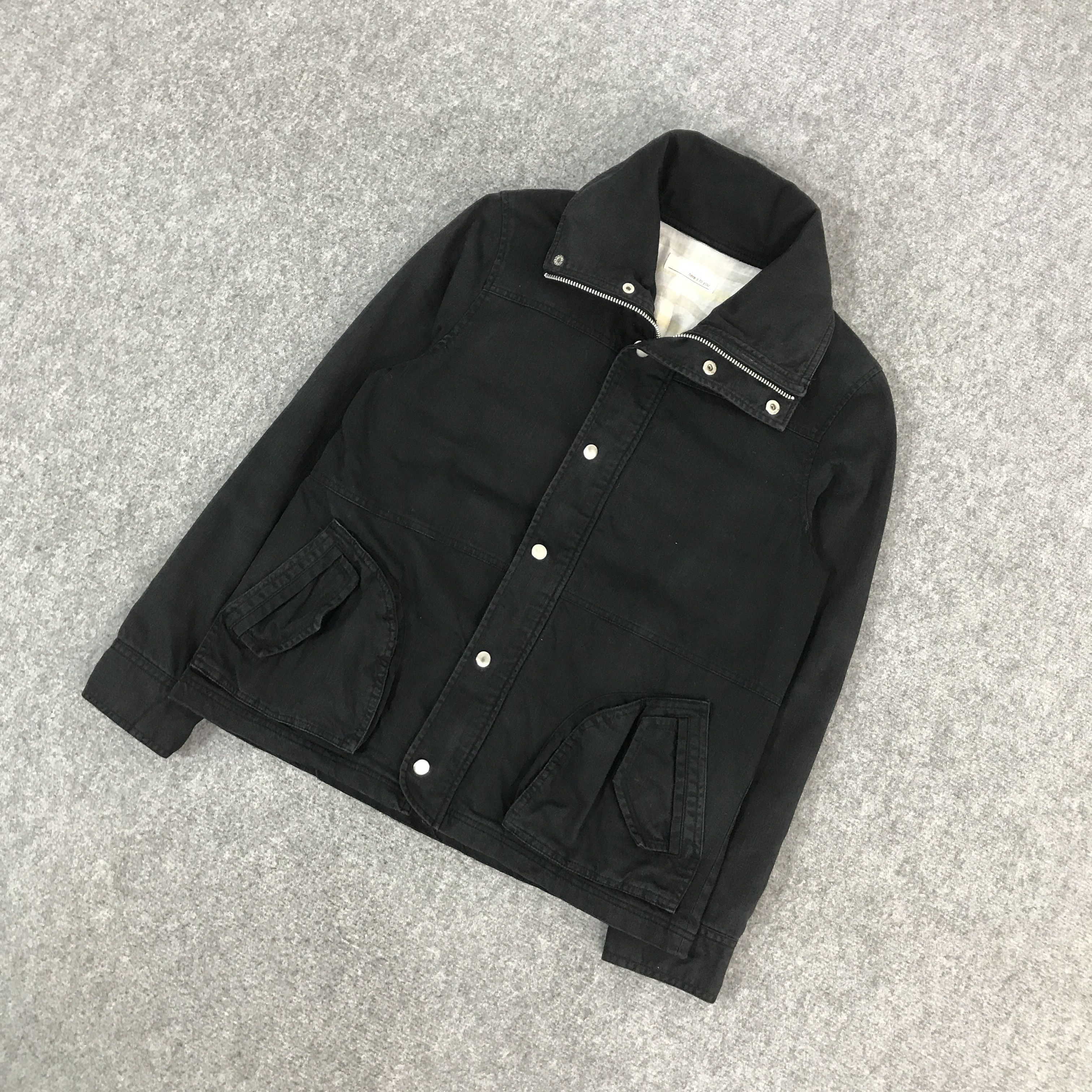 Japanese Brand HERE'S TO YOU DESIGN BONO STYLE BLACK JACKET Size US M / EU 48-50 / 2 - 5 Thumbnail