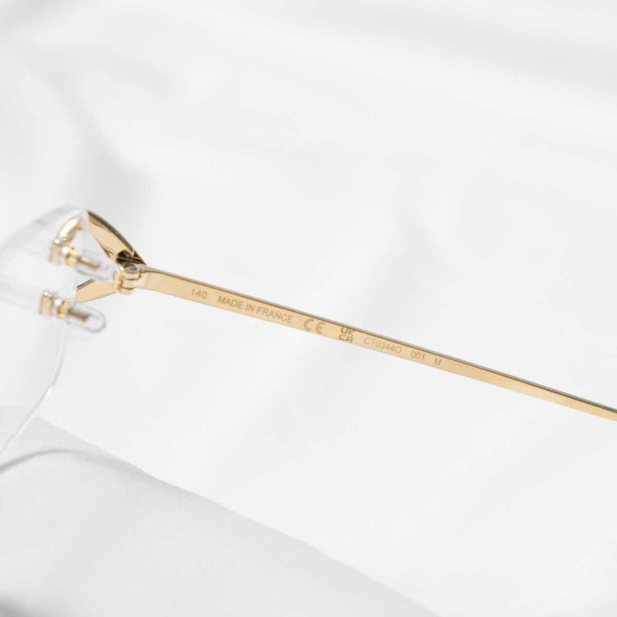 Cartier CARTIER CT0344O 001 GLASSES Size ONE SIZE - 4 Thumbnail