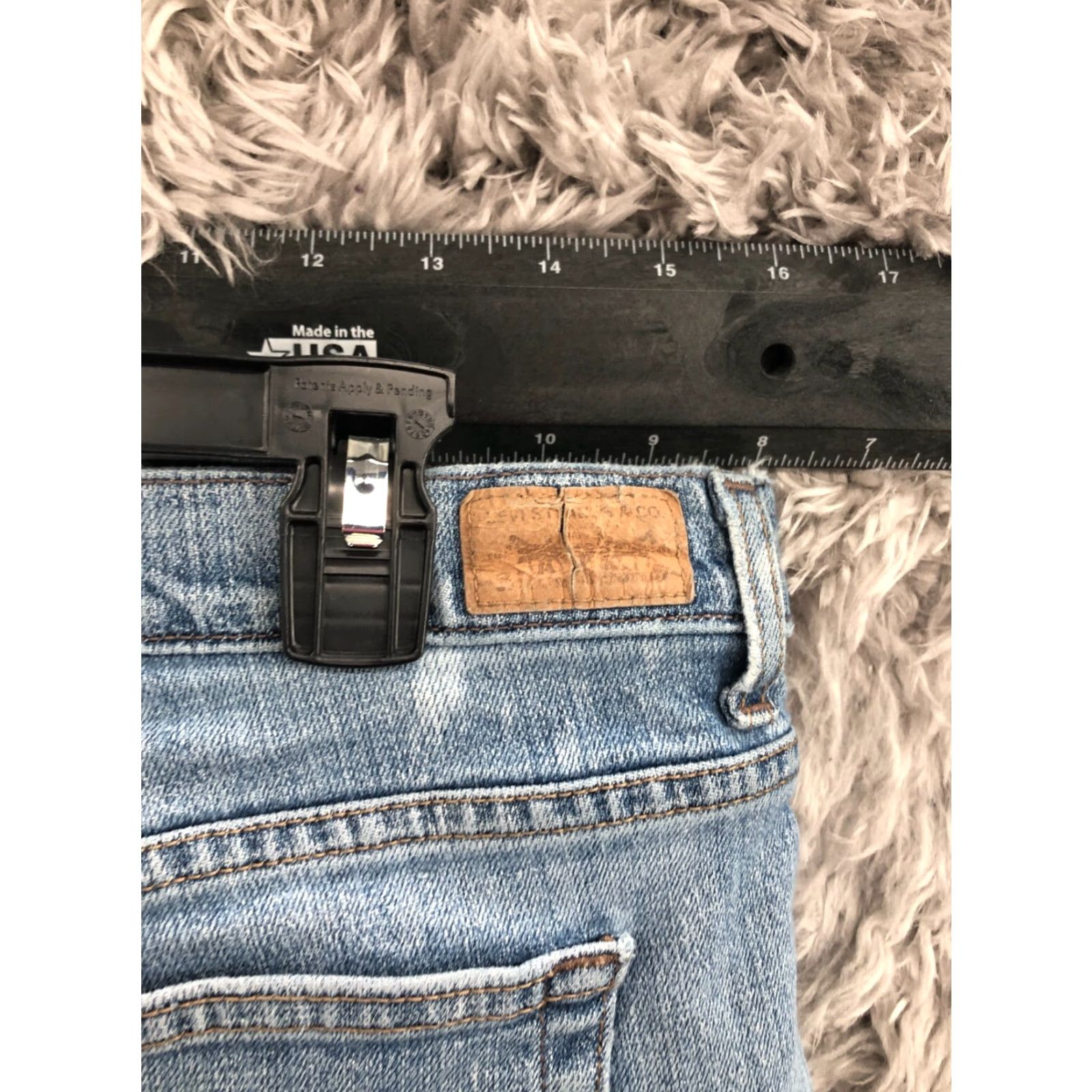 Levi's Levi's 515 Bootcut Jeans Size 16 Long Womens Medium Wash Blue Size 38" / US 16 / IT 52 - 6 Thumbnail
