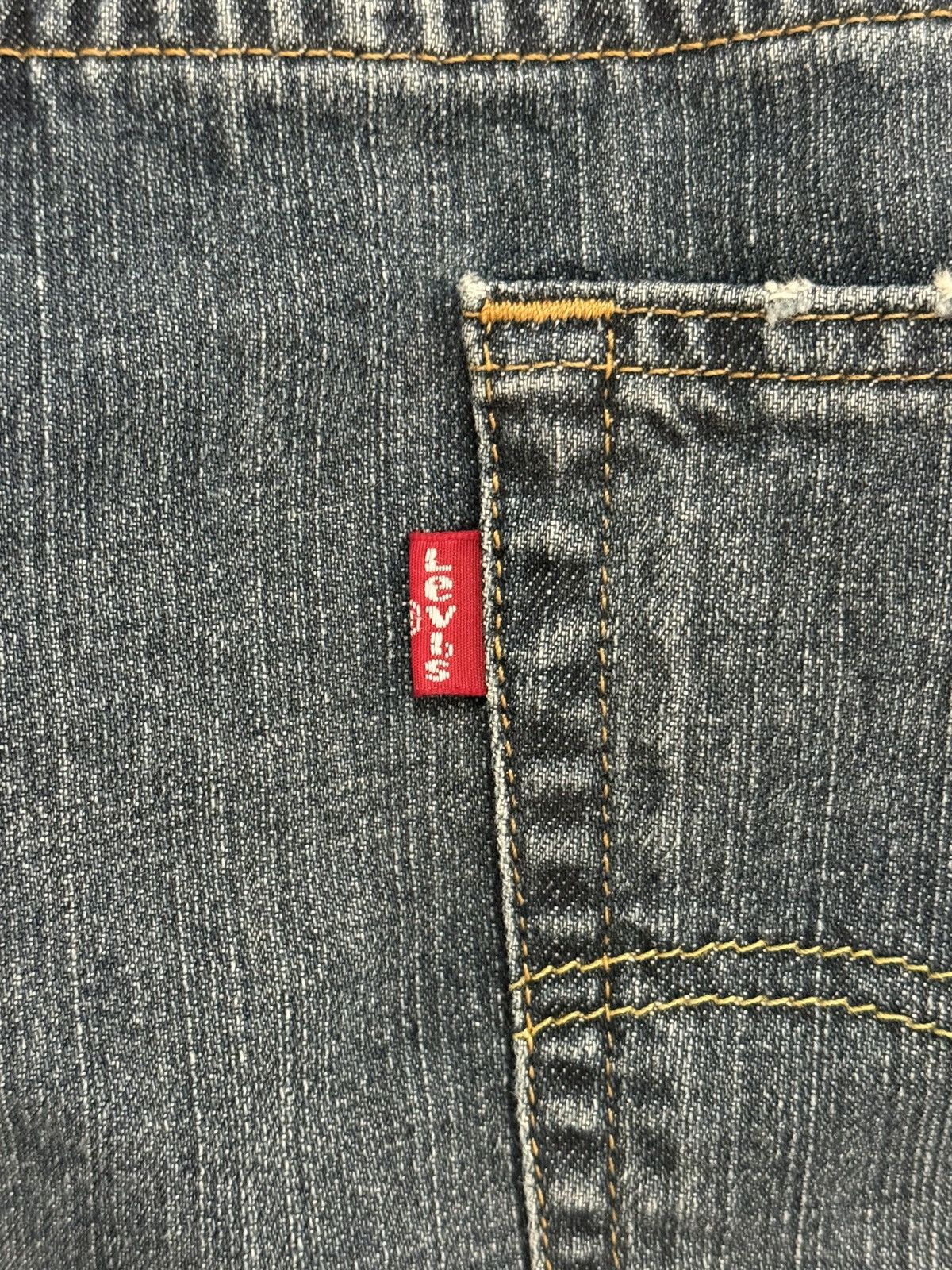 Levi's Vintage Clothing Levis 550 Jeans Mens 42x34 Straight Leg Medium Wash Denim Size US 42 / EU 58 - 4 Thumbnail