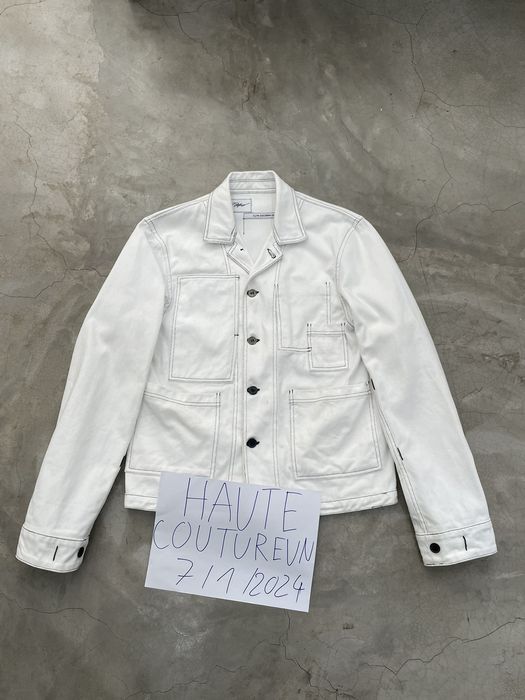 Jakob Hetzer JHIGG SCULPTOR COAT WHITE Grailed