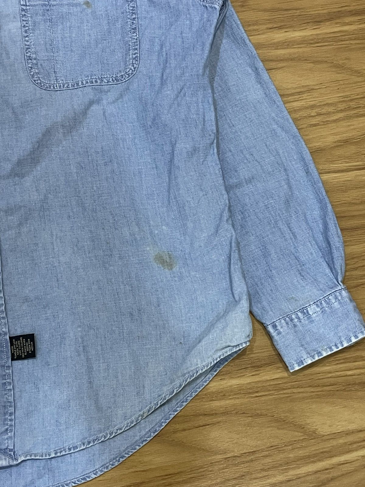 RRL Ralph Lauren RRL Ralph Lauren Western Denim L/S Button Up Shirt Size US L / EU 52-54 / 3 - 15 Thumbnail