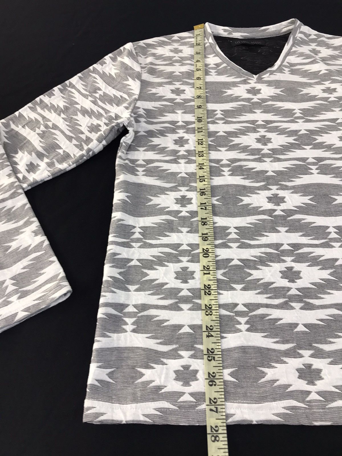In The Attic × Vintage Vintage In The Attic Fashion Art Long Sleeve Shirt Size US M / EU 48-50 / 2 - 9 Thumbnail