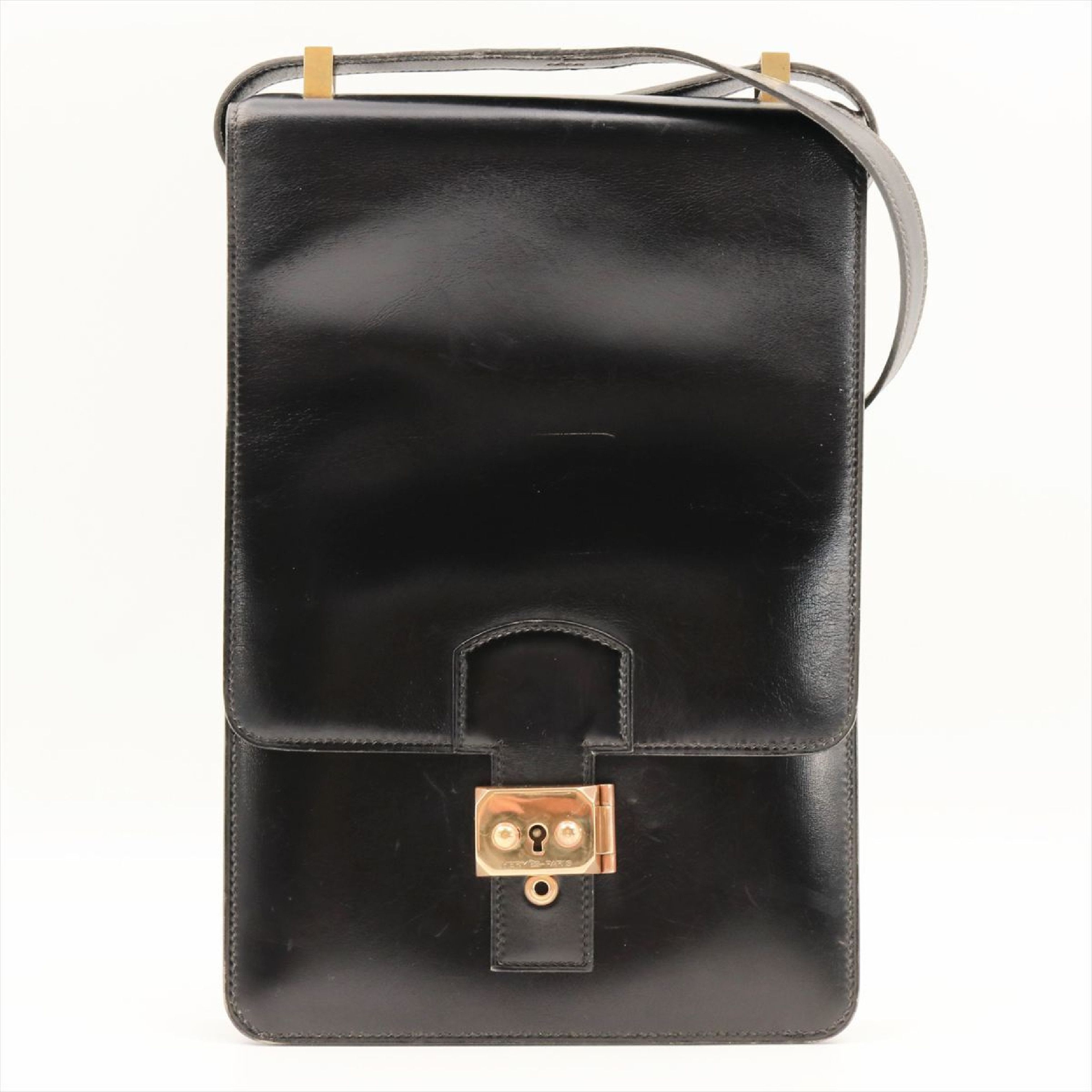 Hermes Hermes Vintage Shoulder Bag Embellished Leather Size ONE SIZE - 1 Thumbnail