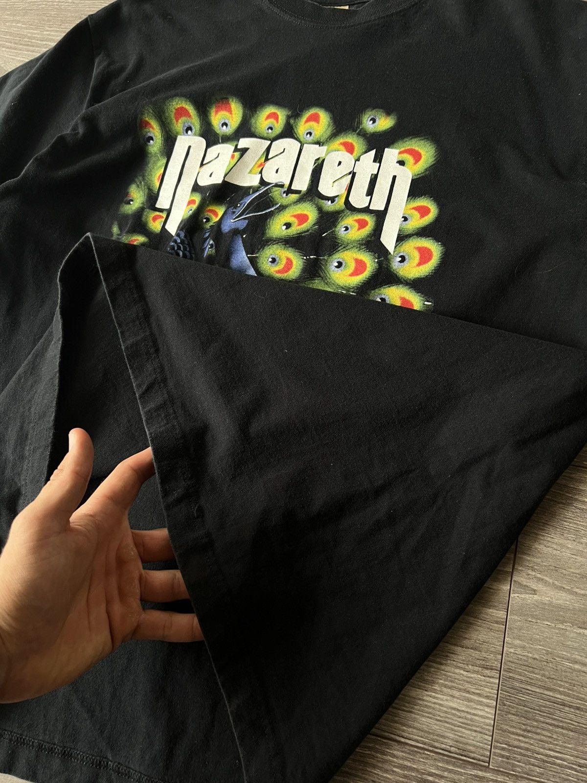 Band Tees × Designer × Vintage ‼️Vintage Nazareth Oversize Archival Tee by Jerzees‼️ Size US L / EU 52-54 / 3 - 14 Thumbnail