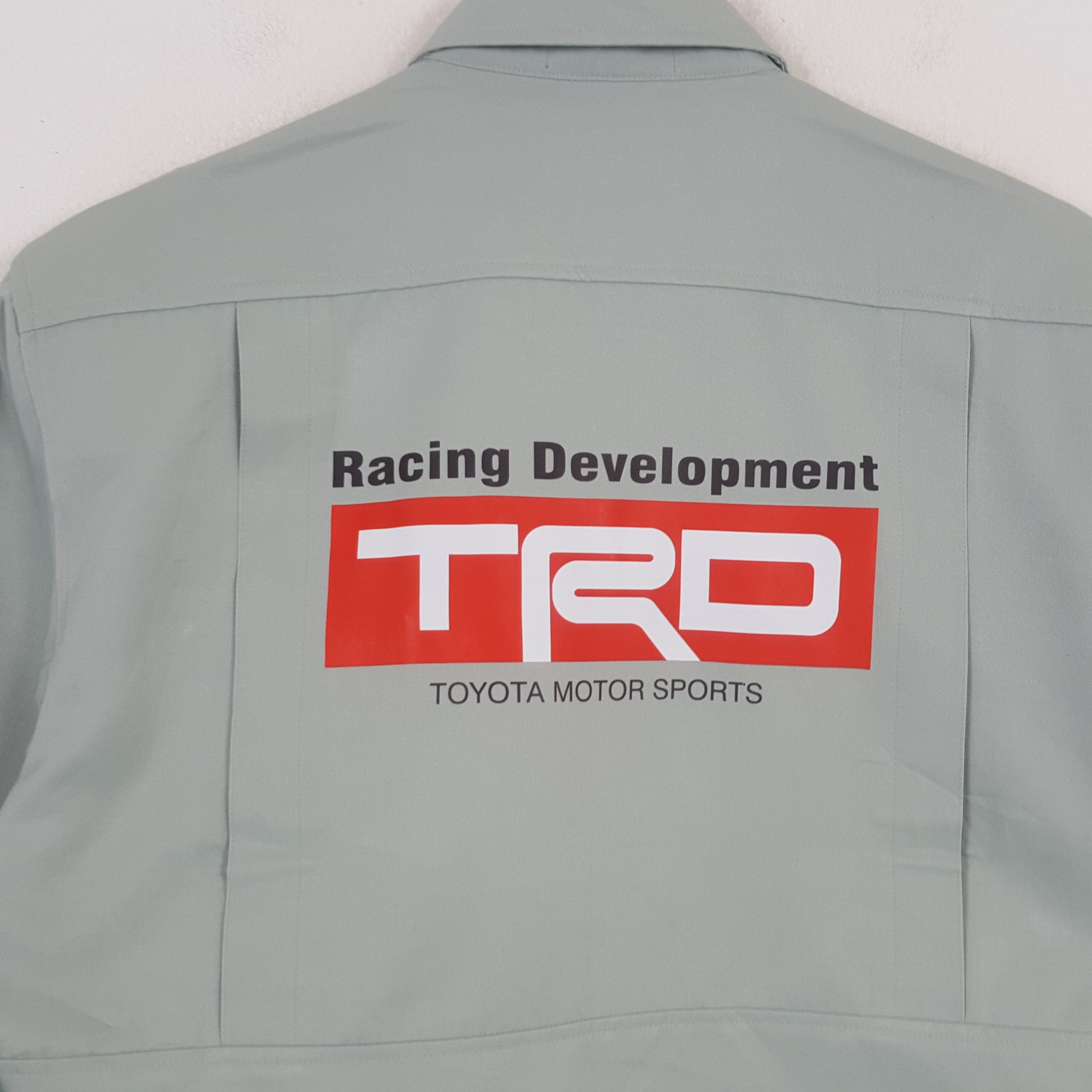 Japanese Brand × Vintage Vintage TRD TOYOTA Japan Racing Custom Jacket C288N12 Size US L / EU 52-54 / 3 - 2 Thumbnail