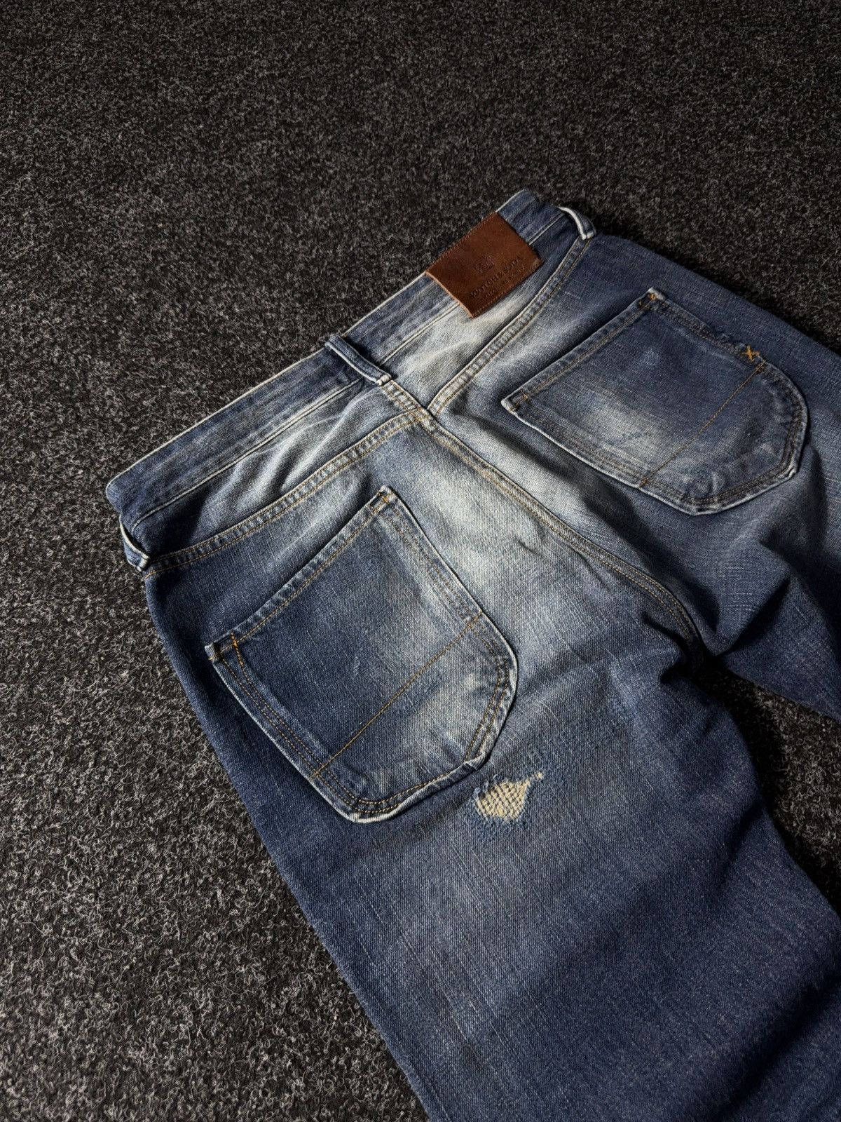 If Six Was Nine × Scotch & Soda × Vintage Distressed 2000s Scotch & Soda denim pants jeans y2k style Size US 31 - 13 Thumbnail
