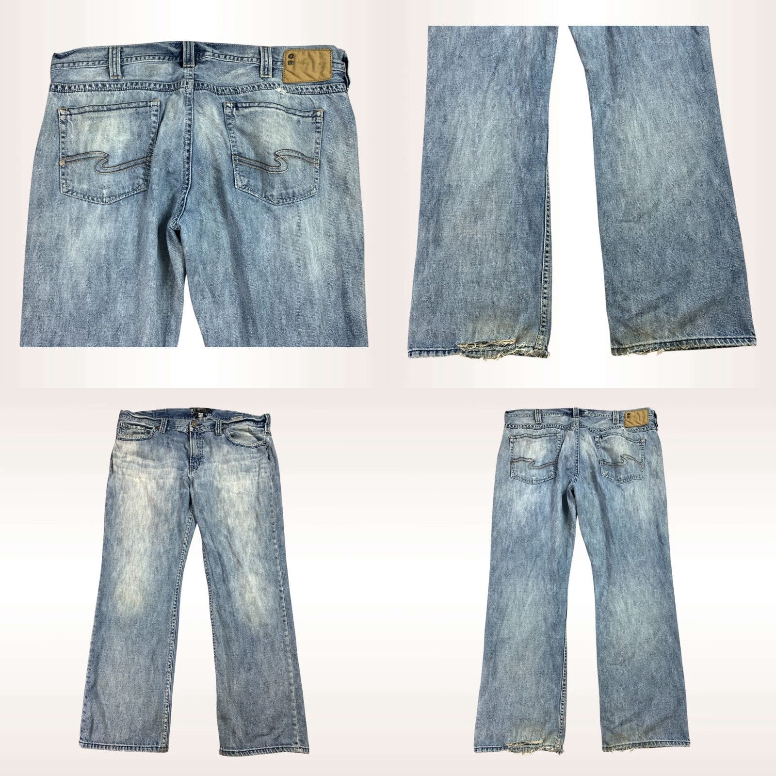 Silver Jeans Co. VINTAGE? None. Size US 40 / EU 56 - 9 Thumbnail