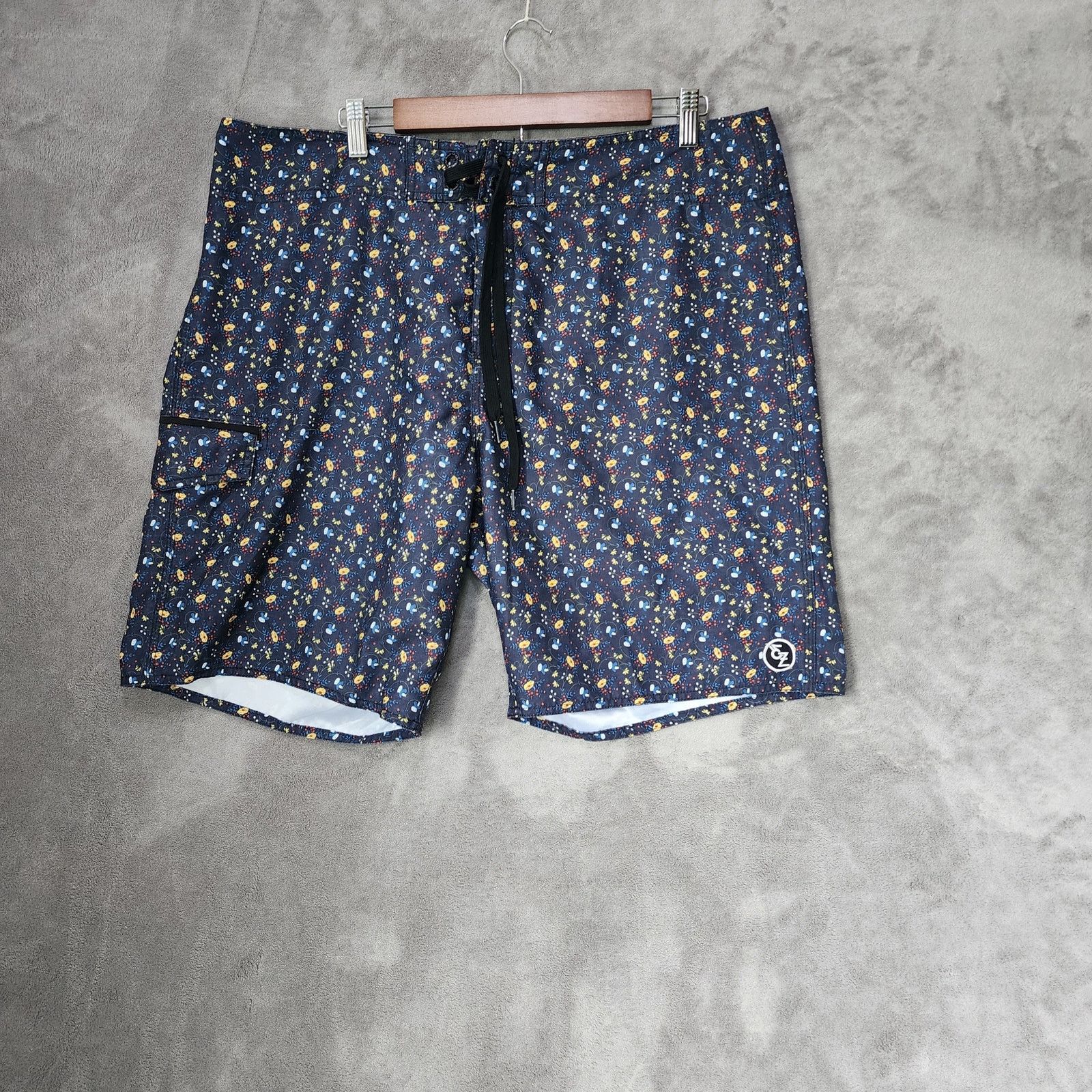 Ezekiel Ezekiel Navy Blue Board Shorts Men's 38 Size US 38 / EU 54 - 1 Thumbnail
