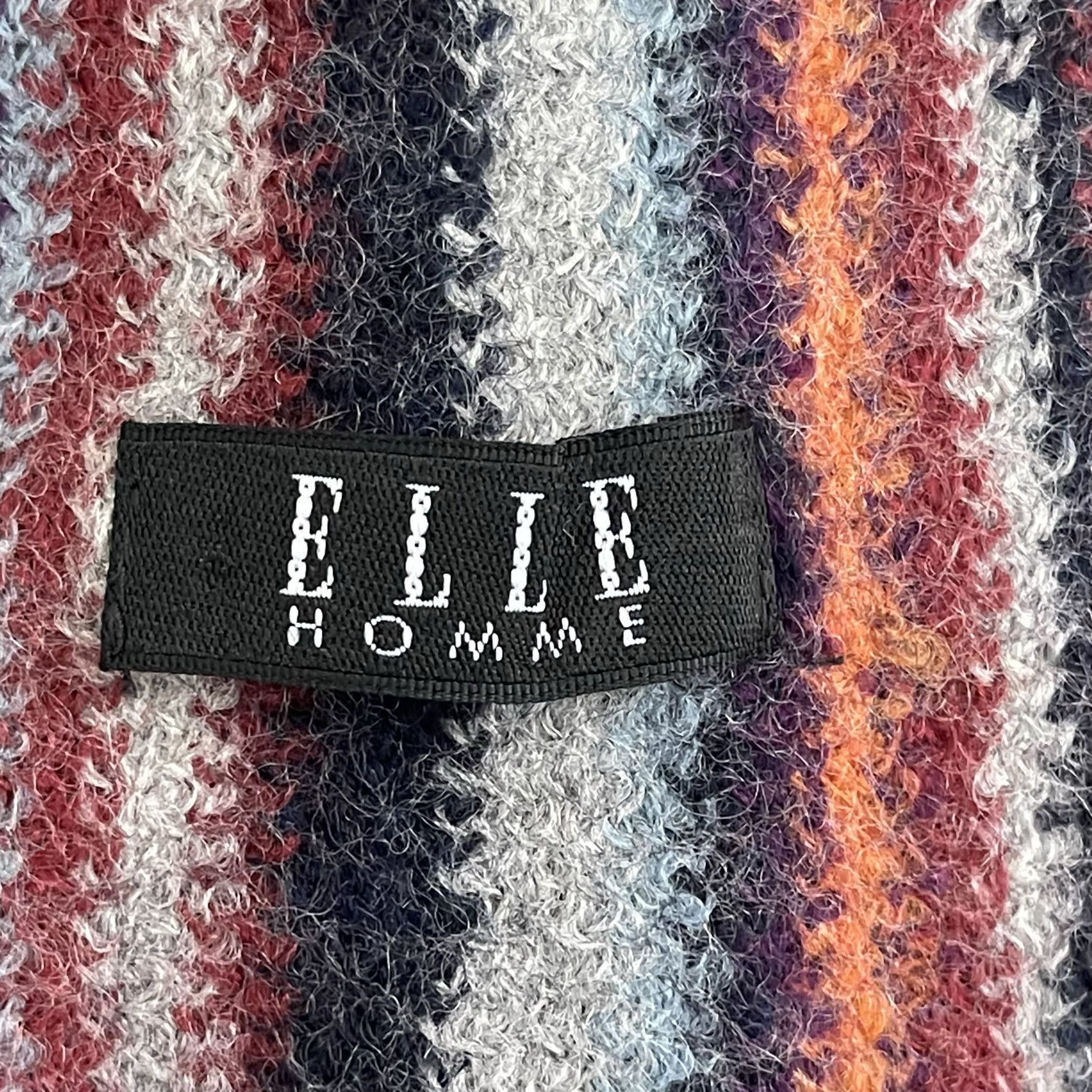 Vintage Vintage Elle Homme Scarf / Muffler - 6014 Size ONE SIZE - 5 Thumbnail