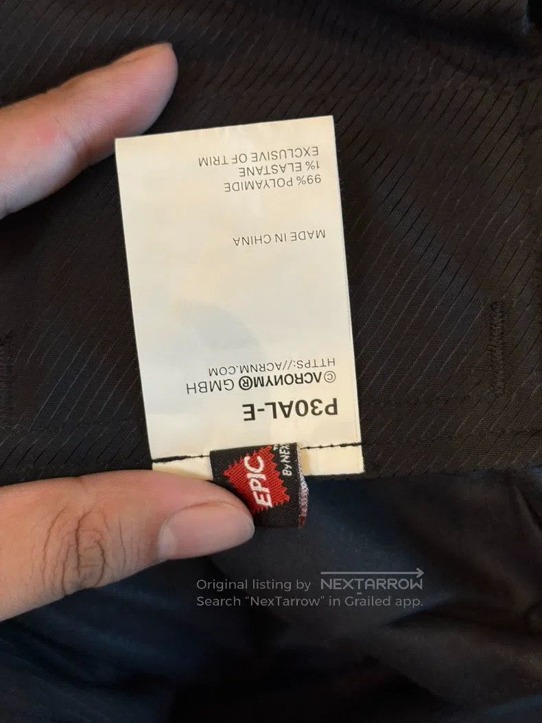 Acronym Acronym size M trousers Size US 37 - 5 Thumbnail