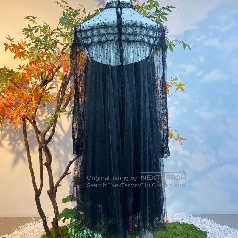 Dior Dior Black Silk Dress in Size S . Size S / US 4 / IT 40 - 3 Thumbnail