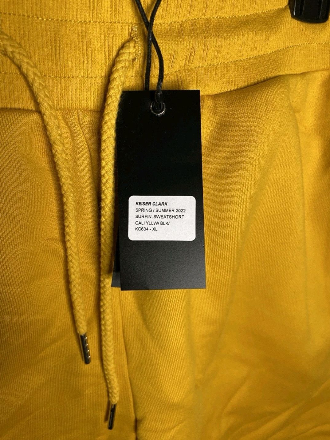 Keiser Clark KEISER CLARK SURFIN' SWEATSHORT CALI YELLOW BLACK Size XL Size US 37 - 4 Thumbnail