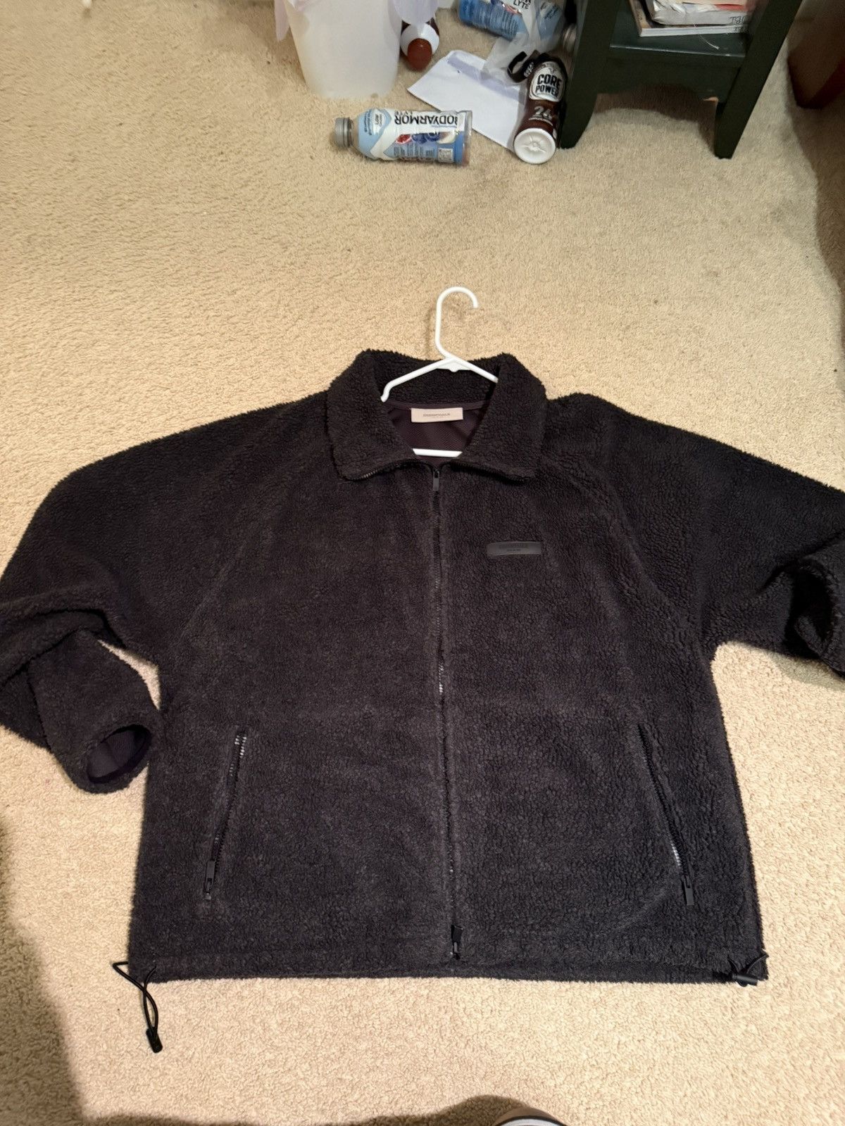 Designer × Essentials Essentials Fear of God Sherpa Jacket Size US L / EU 52-54 / 3 - 1 Thumbnail