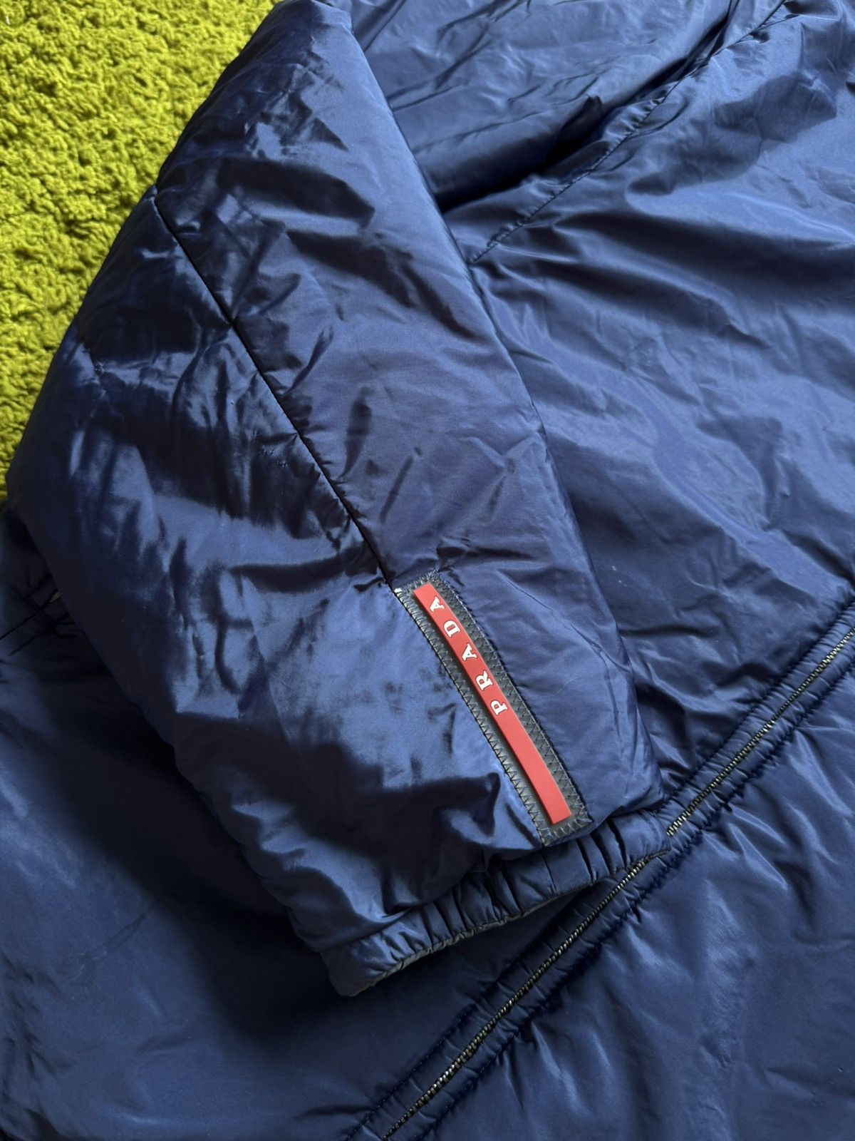 Prada Prada A/W 2017 red tab reversible hooded jacket Size US L / EU 52-54 / 3 - 4 Thumbnail