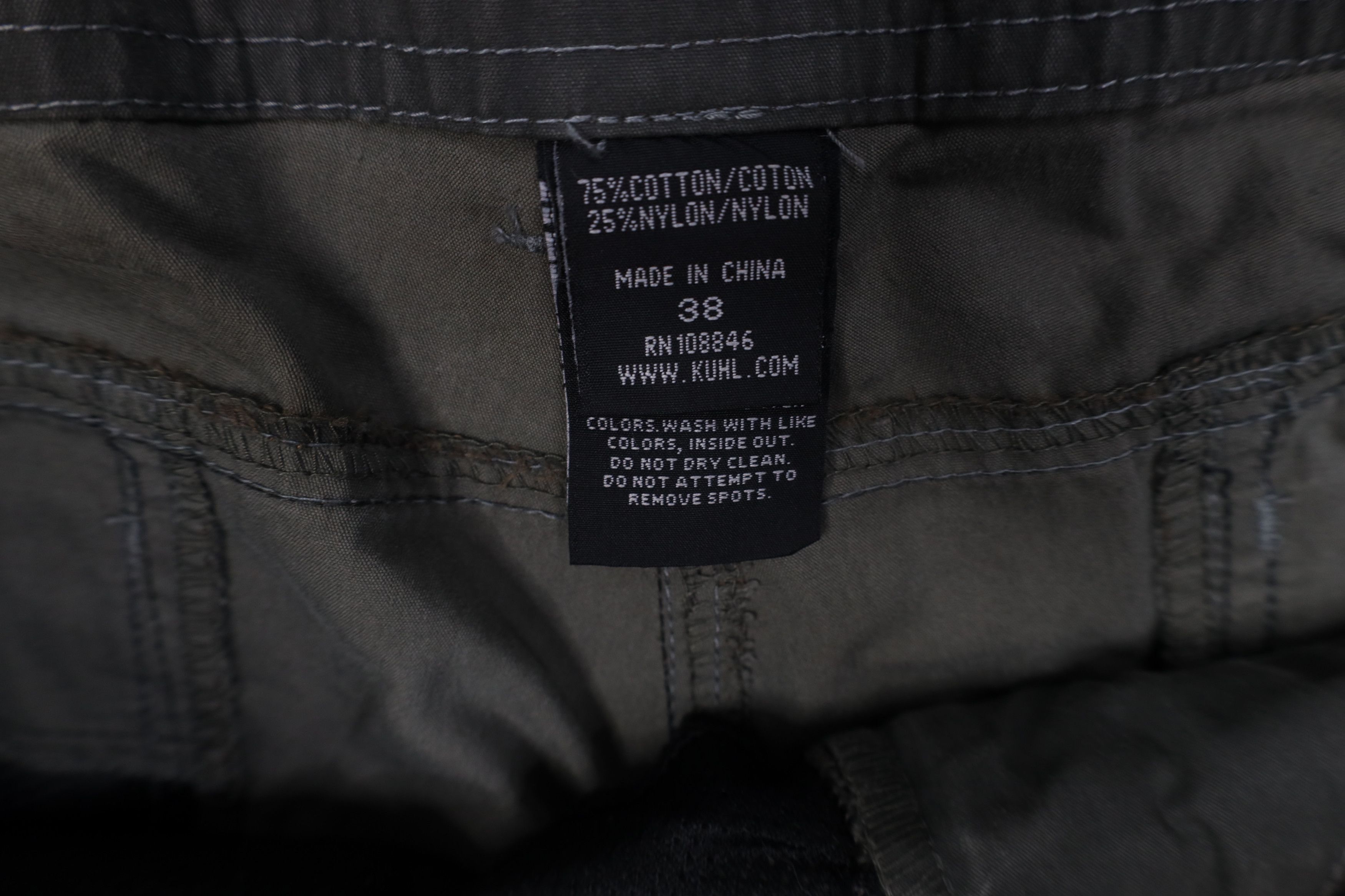 Kuhl Kuhl Mountain Vintage Dye Outdoor Trekking Cargo Shorts Size US 38 / EU 54 - 11 Thumbnail