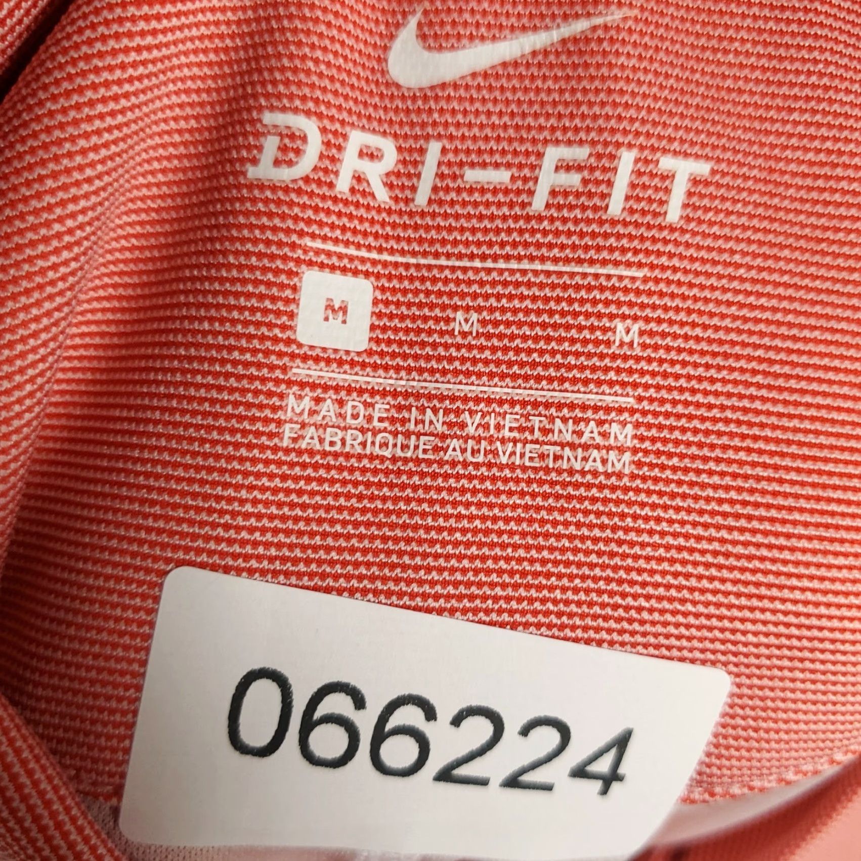 Nike Nike Golf Polo Shirt Mens M Orange Swoosh Dri-Fit Short Sleeve Classic Striped Polo Mens Medium Orange Nike Dri-Fit Golf Shirt Size US M / EU 48-50 / 2 - 7 Thumbnail