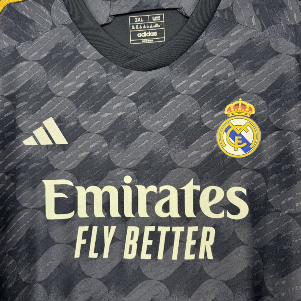 Adidas REAL MADRID 2023 2024 AWAY FOOTBAL SHIRT SOCCER JERSEY sz3XL Size US XXL / EU 58 / 5 - 11 Thumbnail